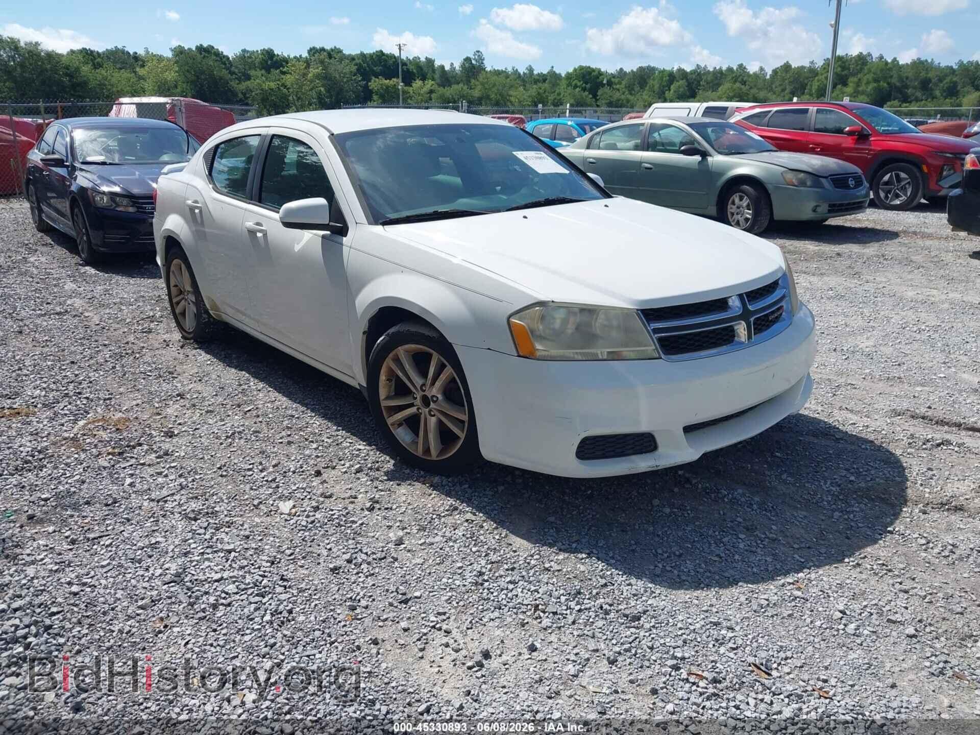 Photo 1C3CDZCB4CN222202 - DODGE AVENGER 2012
