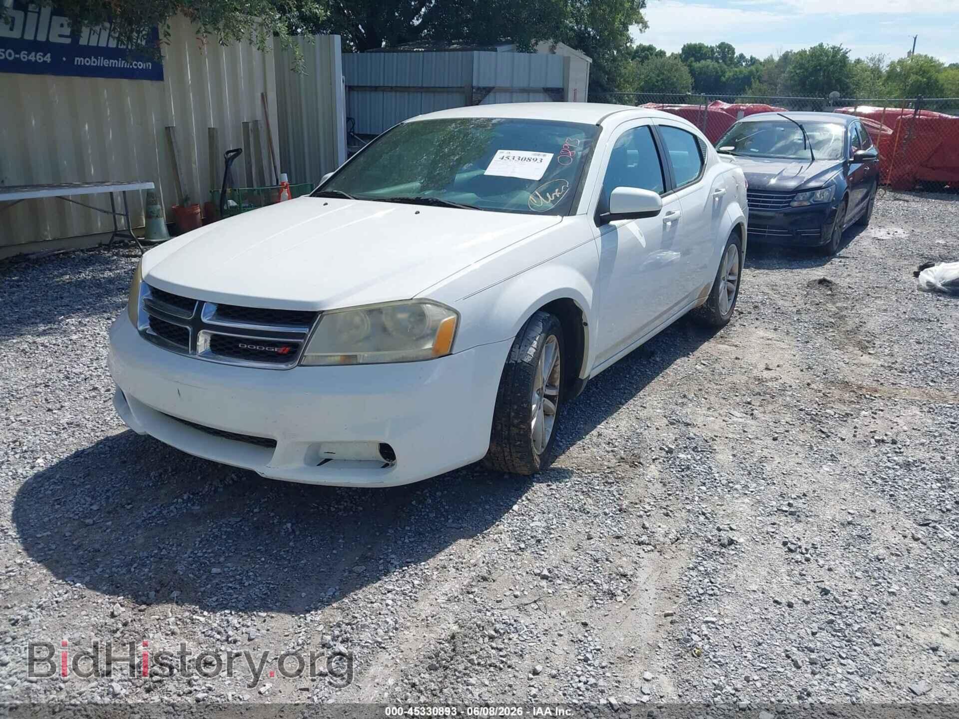 2012 DODGE AVENGER - VIN: 1C3CDZCB4CN222202 - Photo 2