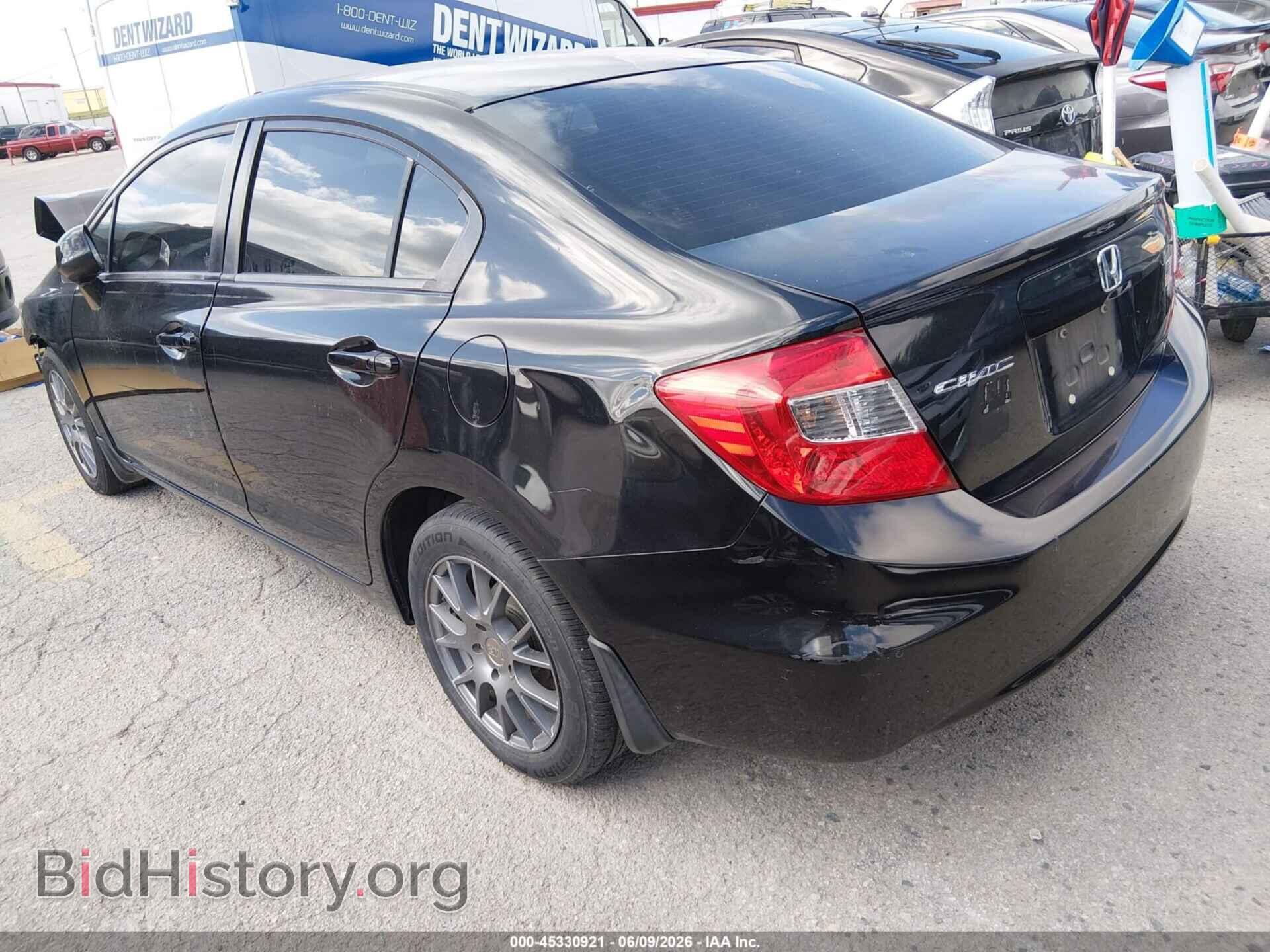 2012 HONDA CIVIC - VIN: JHMFB2F59CS004901 - Photo 3