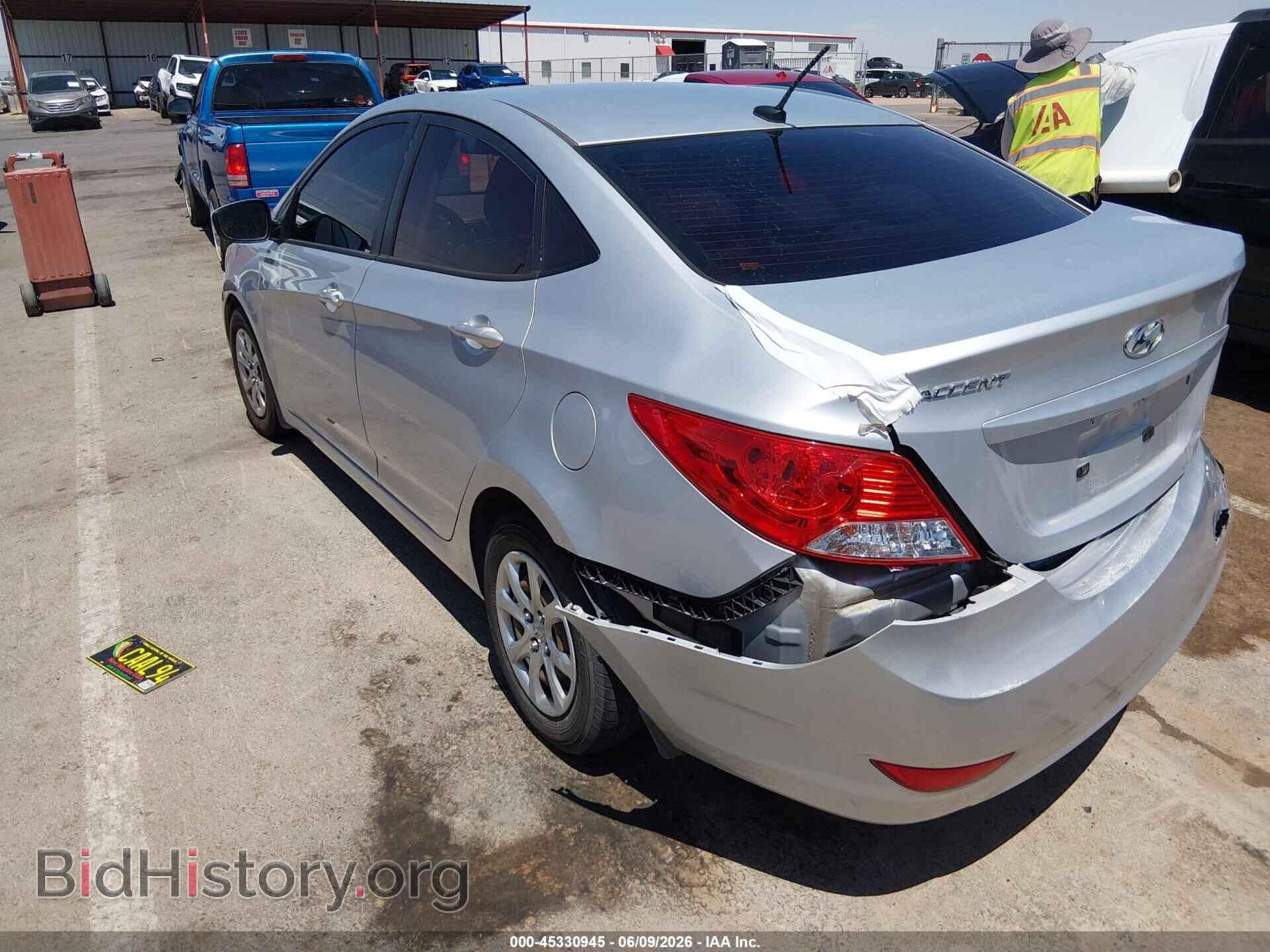 2013 HYUNDAI ACCENT - VIN: KMHCT4AE6DU576207 - Фото 3