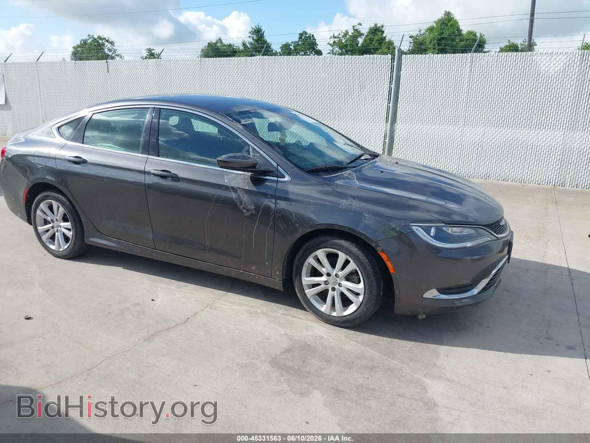 Фотография 1C3CCCAB7FN748489 - CHRYSLER 200 2015