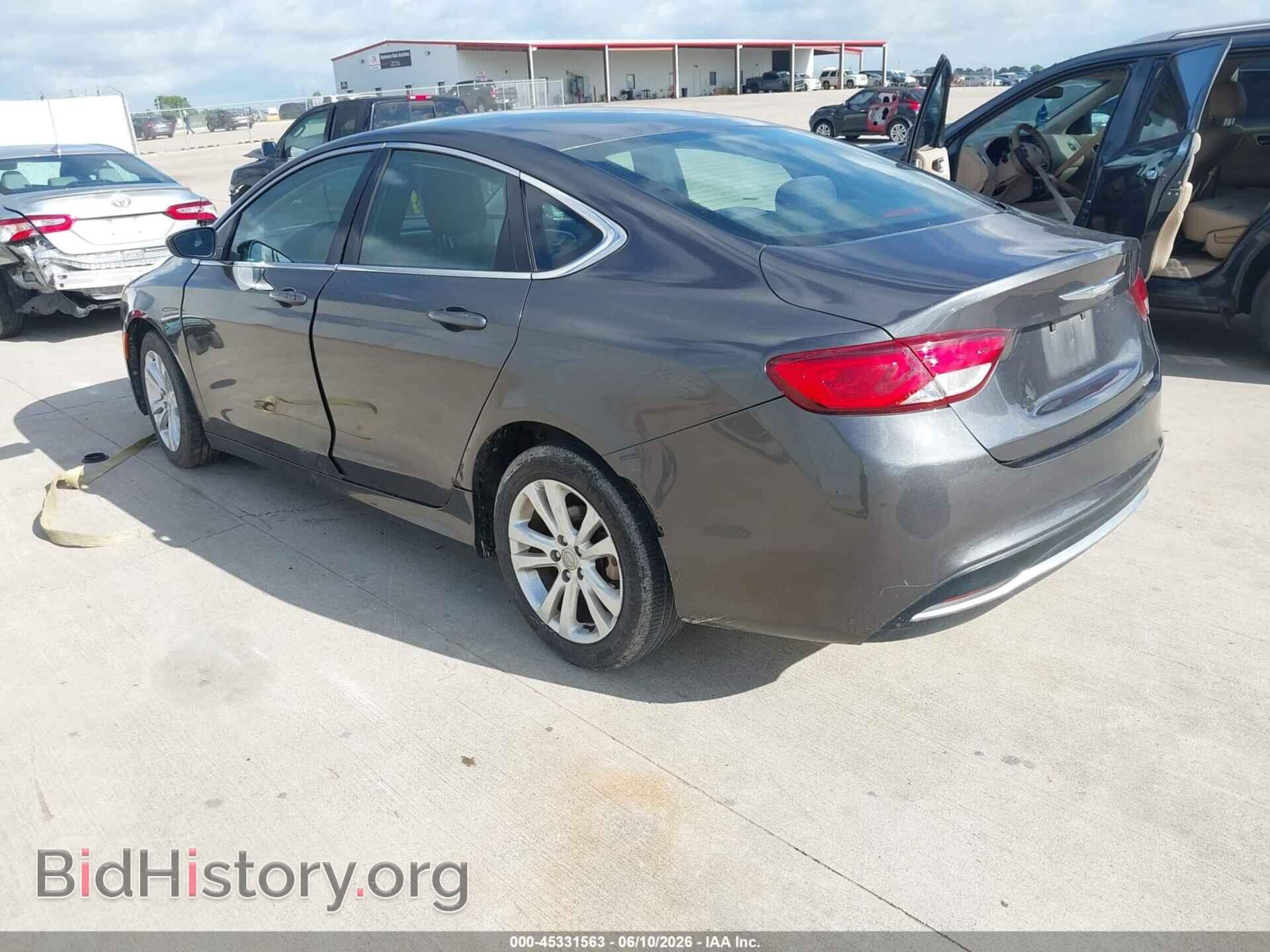 2015 CHRYSLER 200 - VIN: 1C3CCCAB7FN748489 - Фото 3