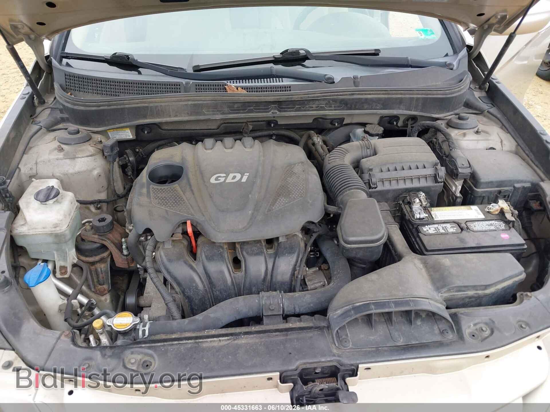 2011 HYUNDAI SONATA - VIN: 5NPEB4AC7BH112977 - Фото 10