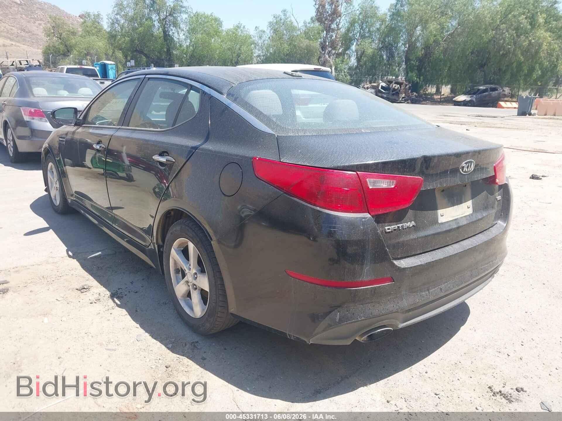 2015 KIA OPTIMA - VIN: KNAGM4A79F5662867 - Фото 3