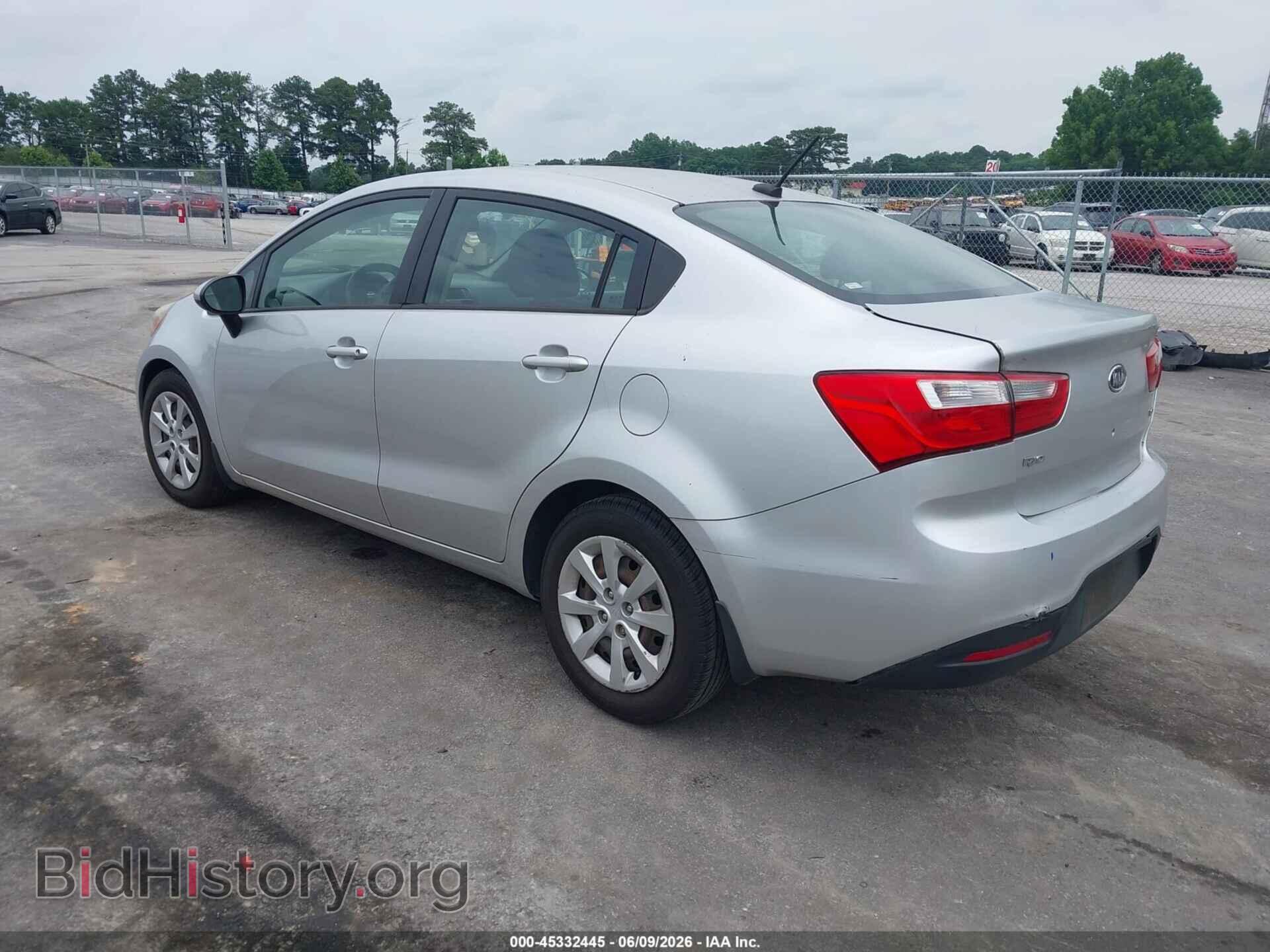 2012 KIA RIO - VIN: KNADM4A35C6049120 - Фото 3