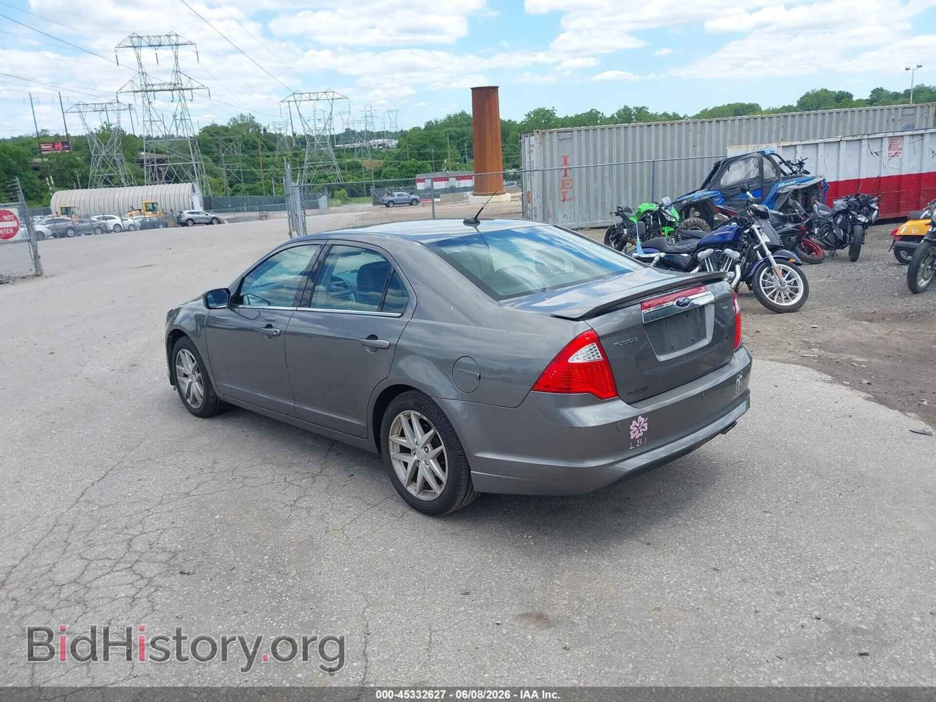 2012 FORD FUSION - VIN: 3FAHP0JAXCR371408 - Фото 3