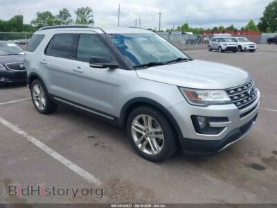 2016 Ford EXPLORER XLT, gray — VIN 1FM5K7D82GGA82626, IAAI