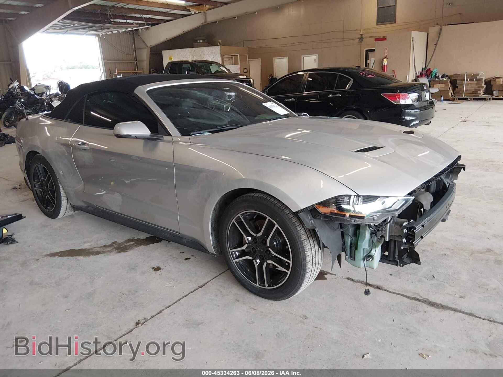 Photo 1FATP8UH2K5150551 - FORD MUSTANG 2019