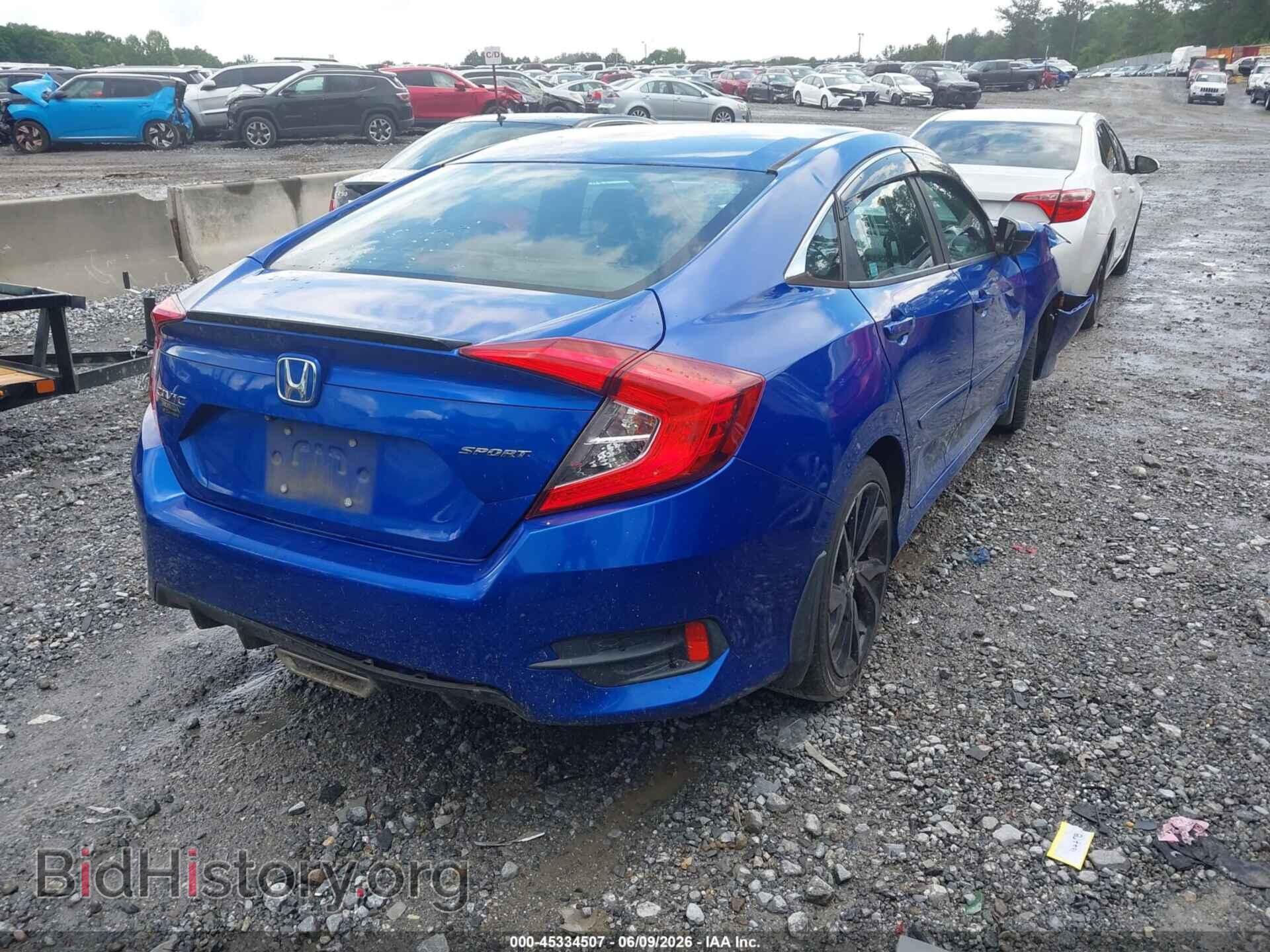 2019 HONDA CIVIC - VIN: 19XFC2F82KE040763 - Фото 4