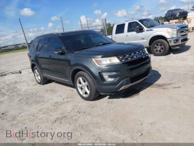 2016 Ford EXPLORER XLT, green — VIN 1FM5K7D85GGD10554, IAAI