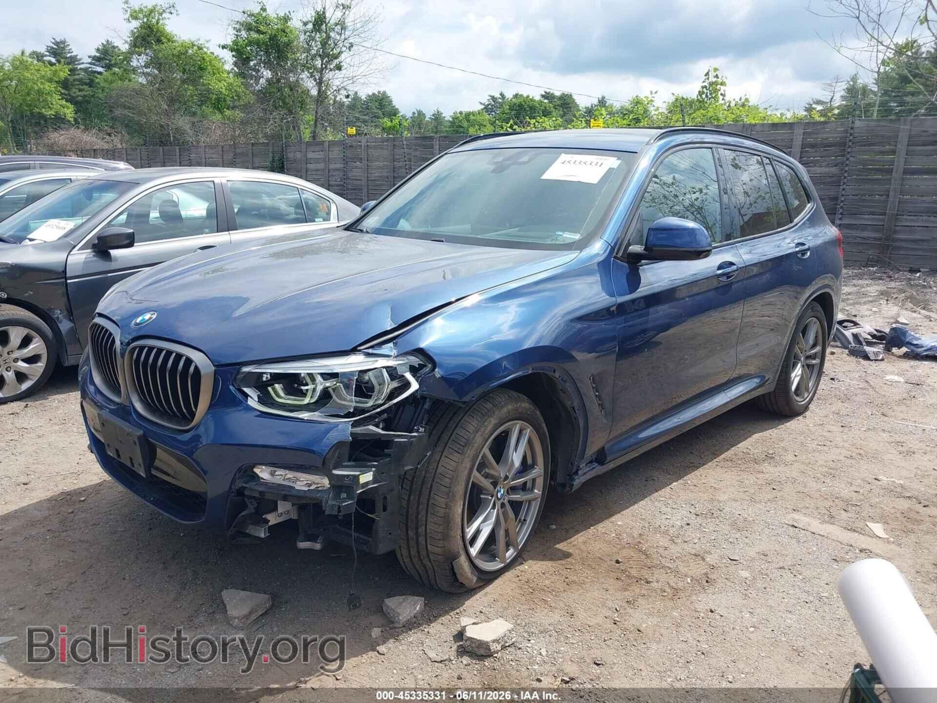 2019 BMW X3 - VIN: 5UXTS3C53K0Z08251 - Фото 2