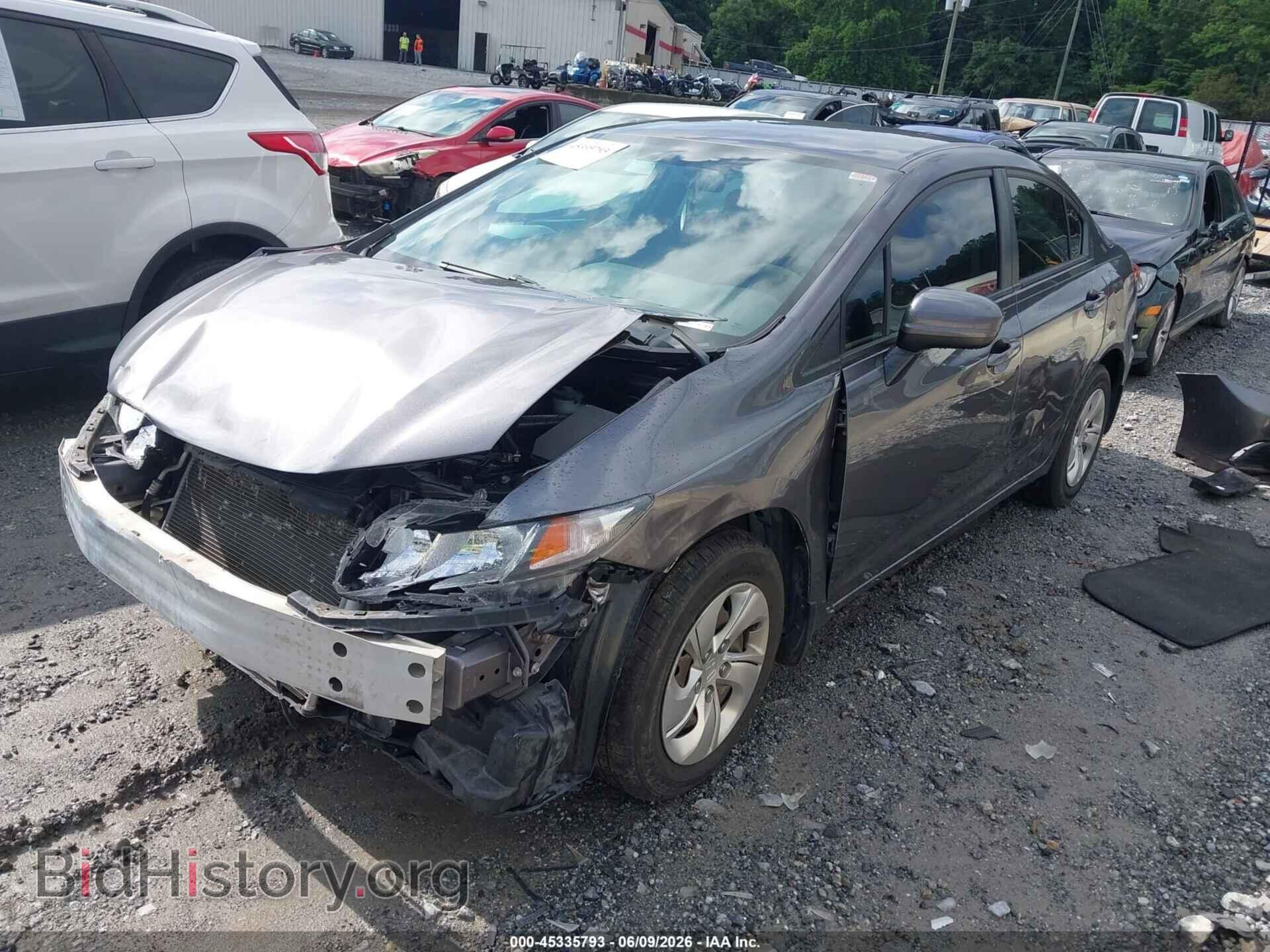 2015 HONDA CIVIC - VIN: 19XFB2F57FE070453 - Фото 2