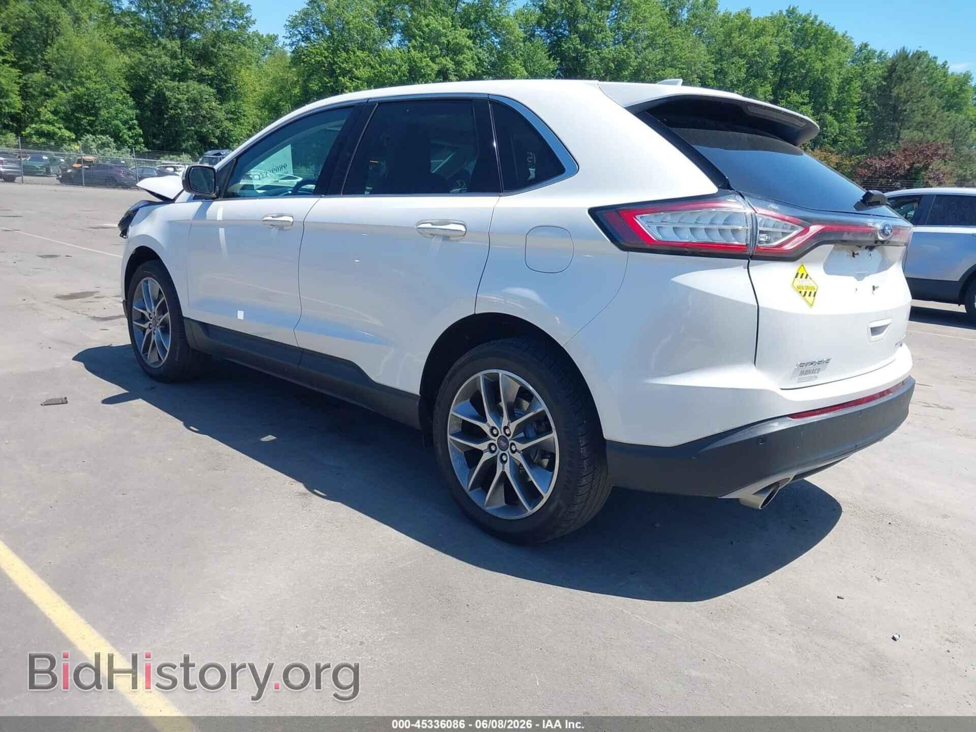 2015 FORD EDGE - VIN: 2FMTK4K99FBC01487 - Фото 3