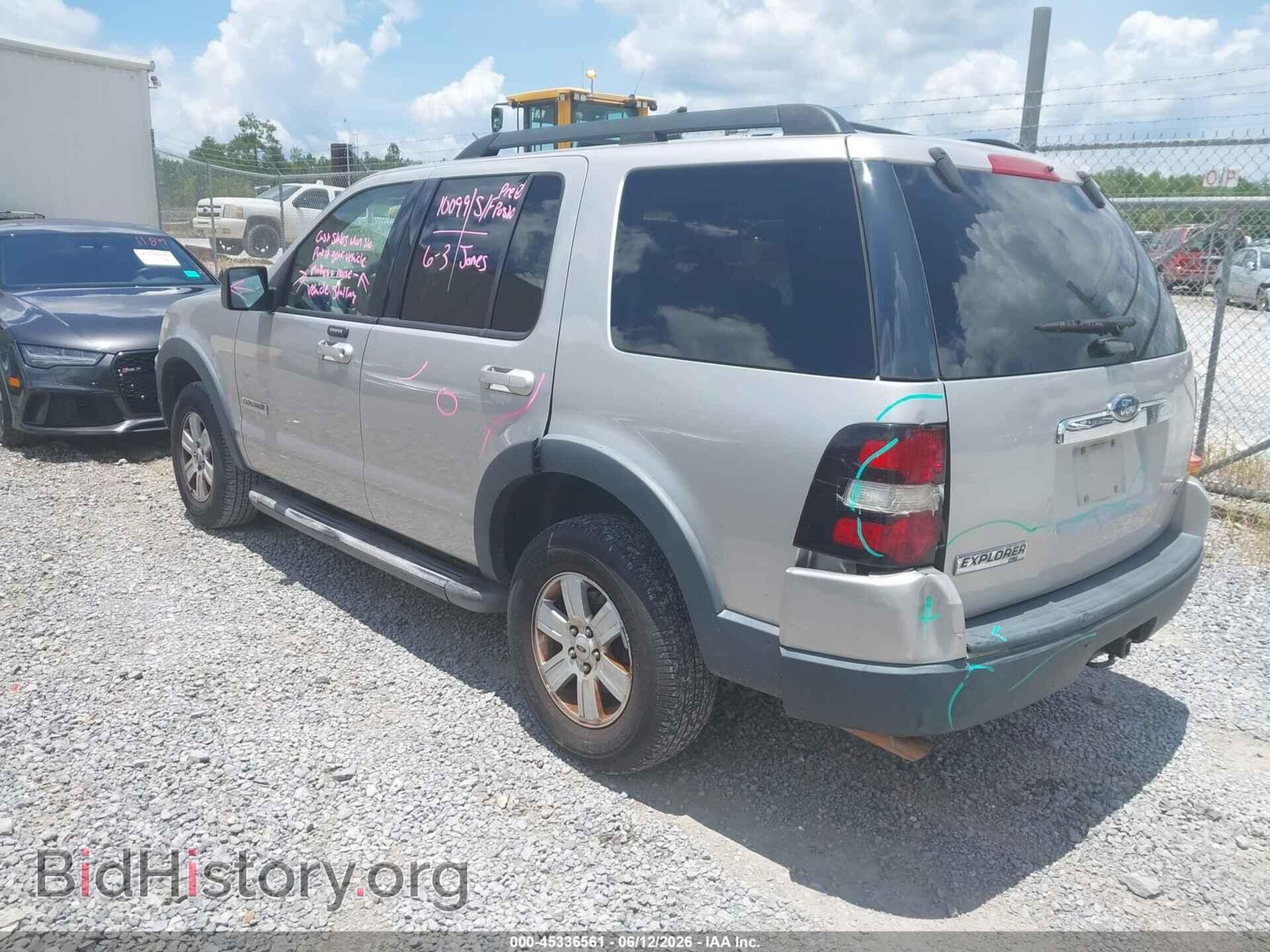 2007 FORD EXPLORER - VIN: 1FMEU63E87UB40459 - Фото 3
