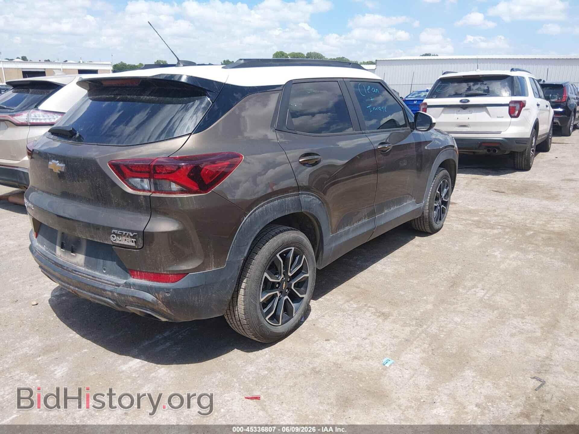 2021 CHEVROLET TRAILBLAZER - VIN: KL79MSSL6MB105485 - Фото 4