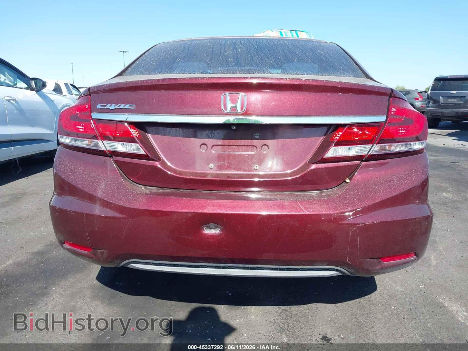 2014 HONDA CIVIC - VIN: 19XFB2F84EE237828 - Фото 6