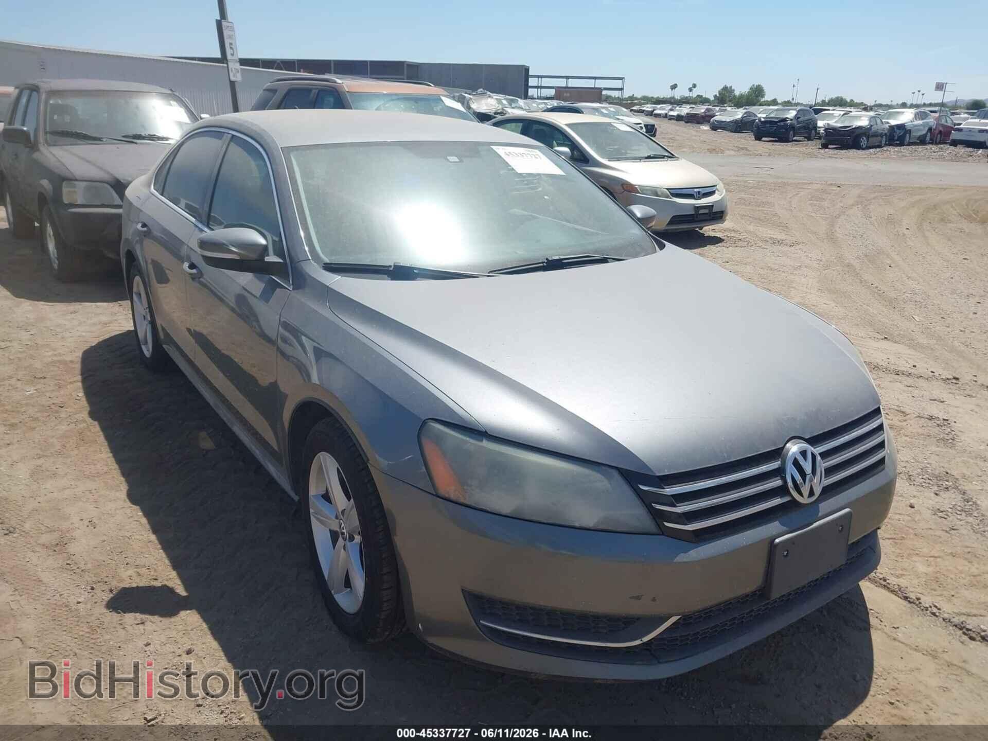 Фотография 1VWBH7A30DC021242 - VOLKSWAGEN PASSAT 2013