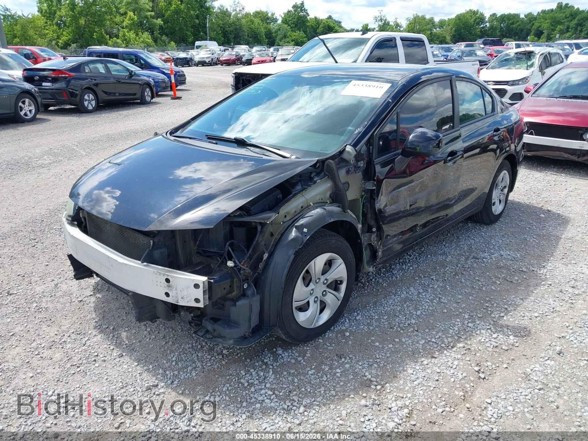 2013 HONDA CIVIC - VIN: 19XFB2F59DE054672 - Фото 6