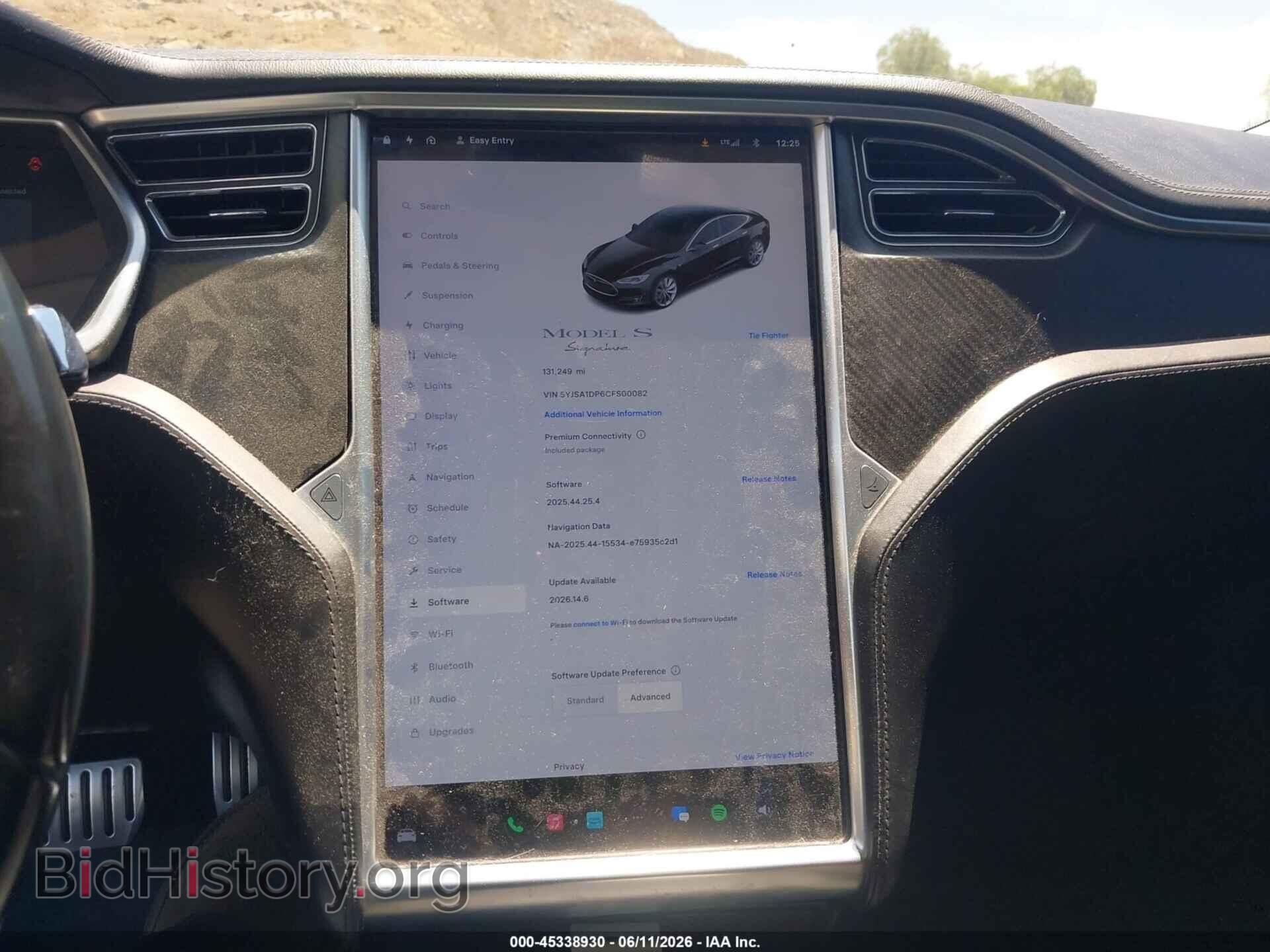 2012 TESLA MODEL S - VIN: 5YJSA1DP6CFS00082 - Photo 17
