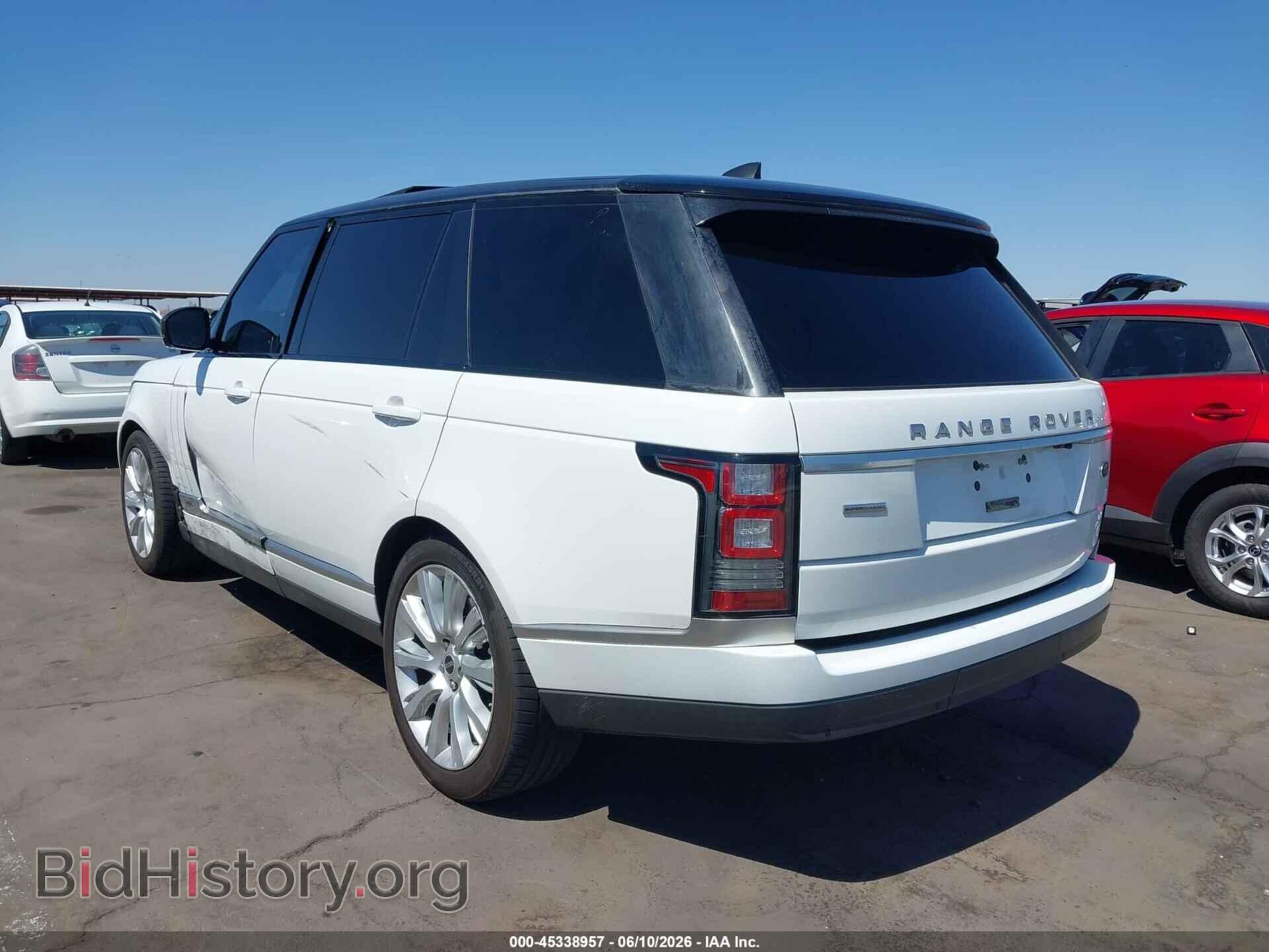 2017 LAND ROVER RANGE ROVER - VIN: SALGS5FE1HA352172 - Фото 3