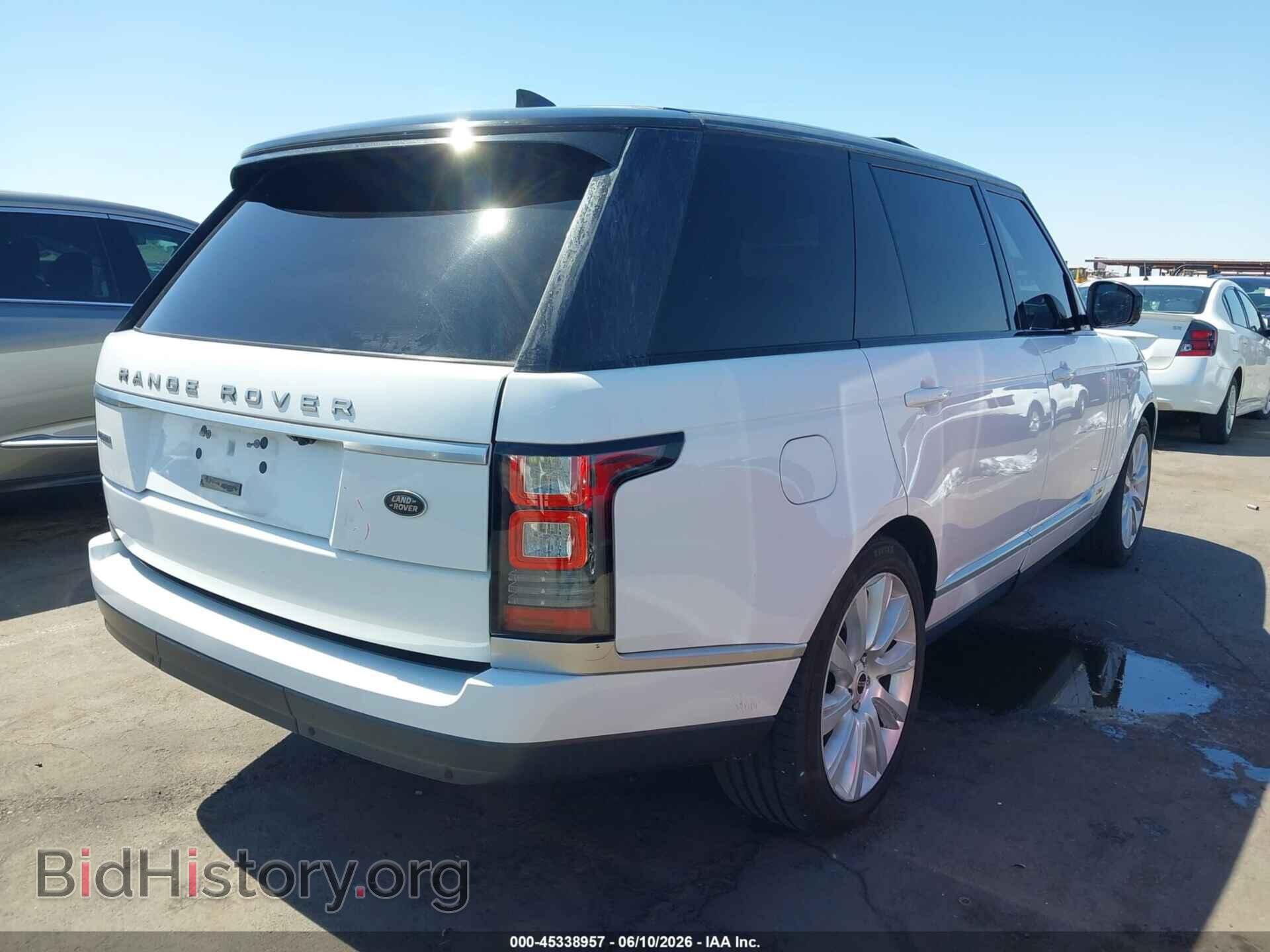 2017 LAND ROVER RANGE ROVER - VIN: SALGS5FE1HA352172 - Фото 4