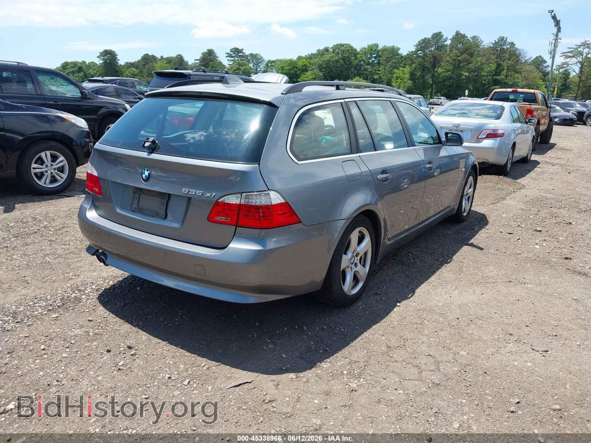 2008 BMW 535XI - VIN: WBAPT735X8CX00332 - Фото 4
