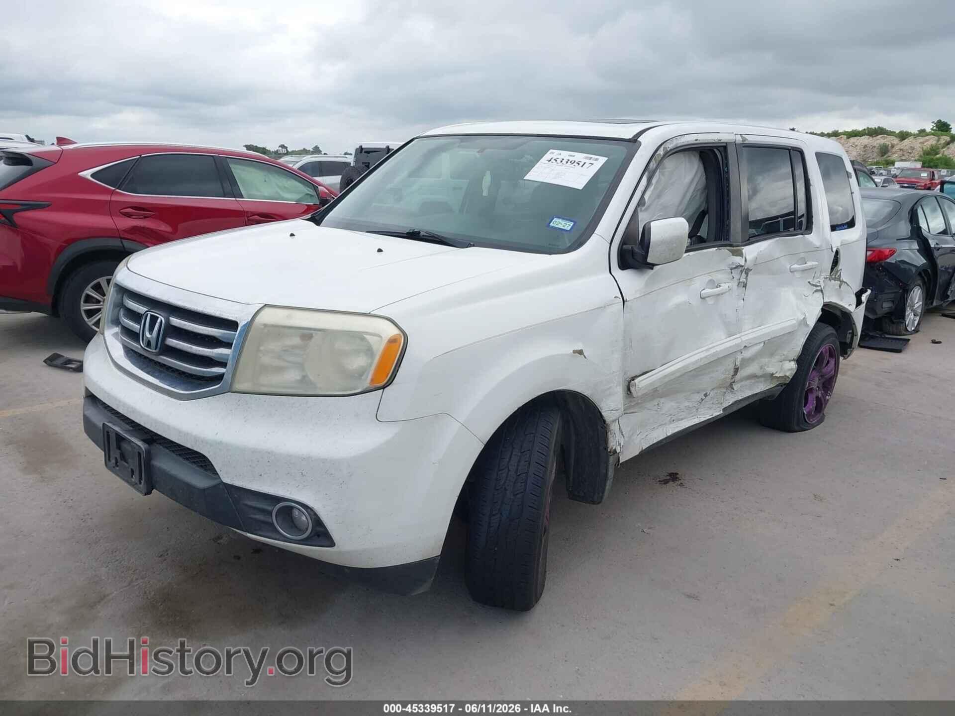 2013 HONDA PILOT - VIN: 5FNYF3H51DB013656 - Photo 2