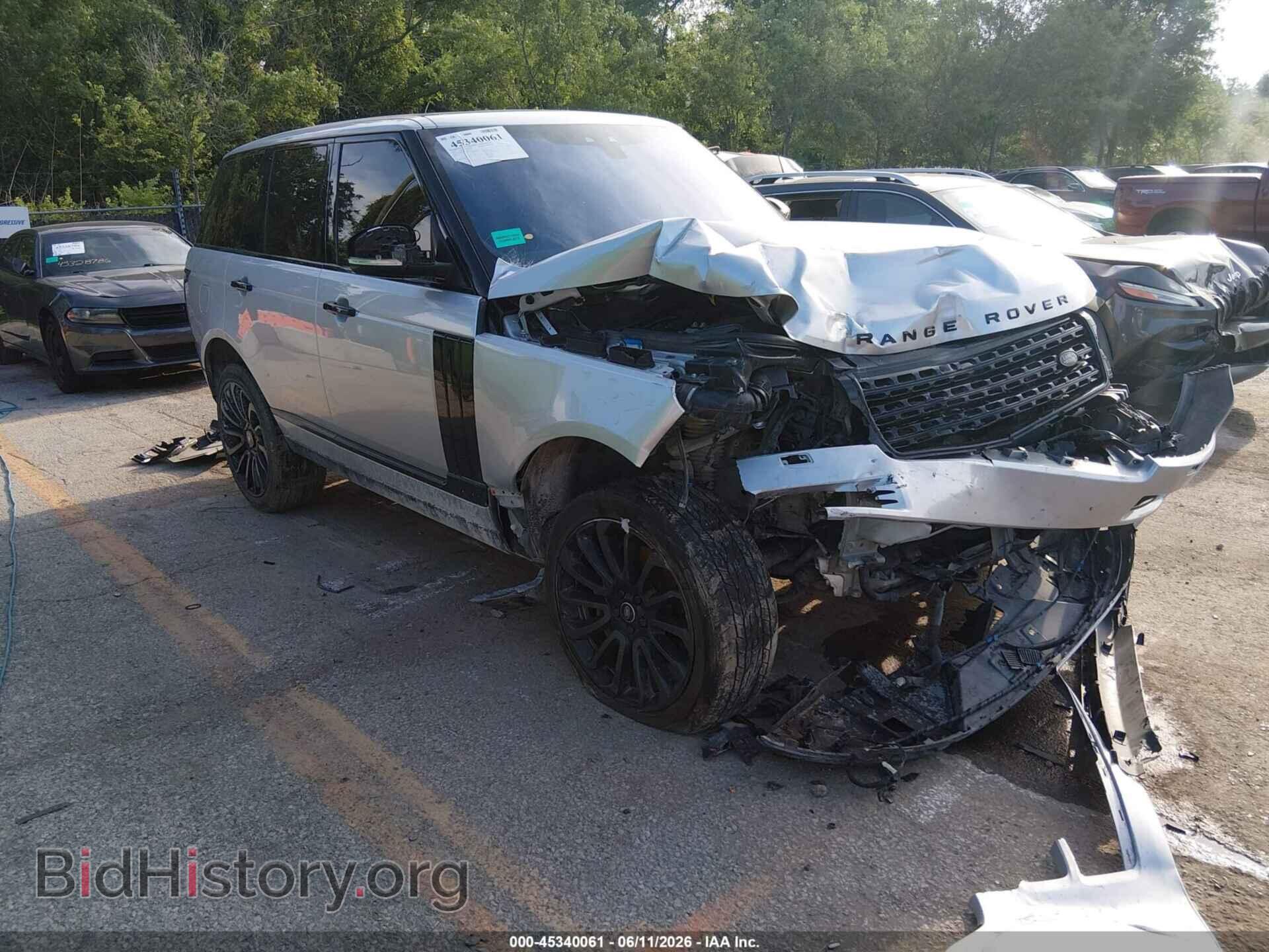 Фотография SALGS2FEXHA360138 - LAND ROVER RANGE ROVER 2017