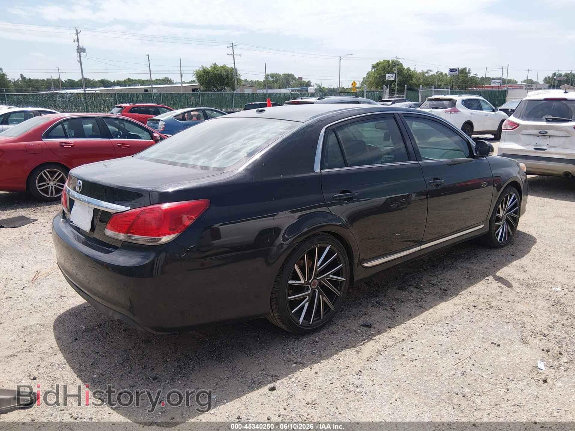 2012 TOYOTA AVALON - VIN: 4T1BK3DBXCU443796 - Фото 4