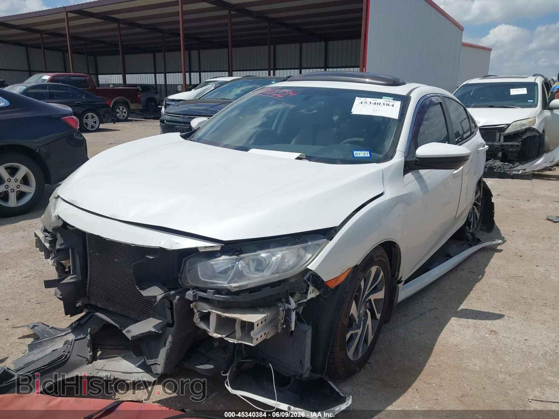 2017 HONDA CIVIC - VIN: 19XFC2F72HE068515 - Фото 2
