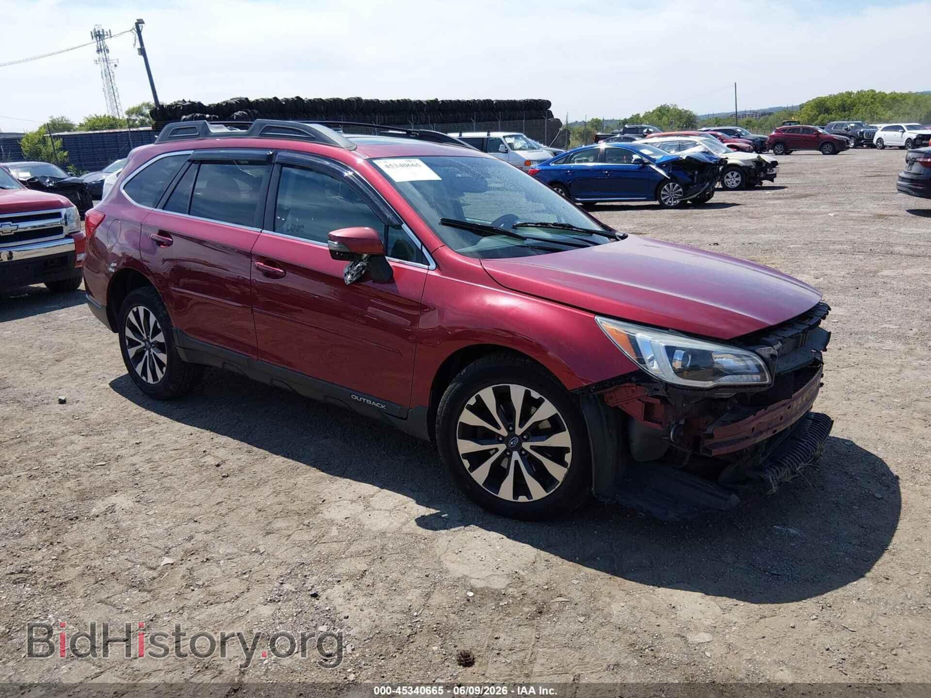 Фотография 4S4BSANC2G3262294 - SUBARU OUTBACK 2016