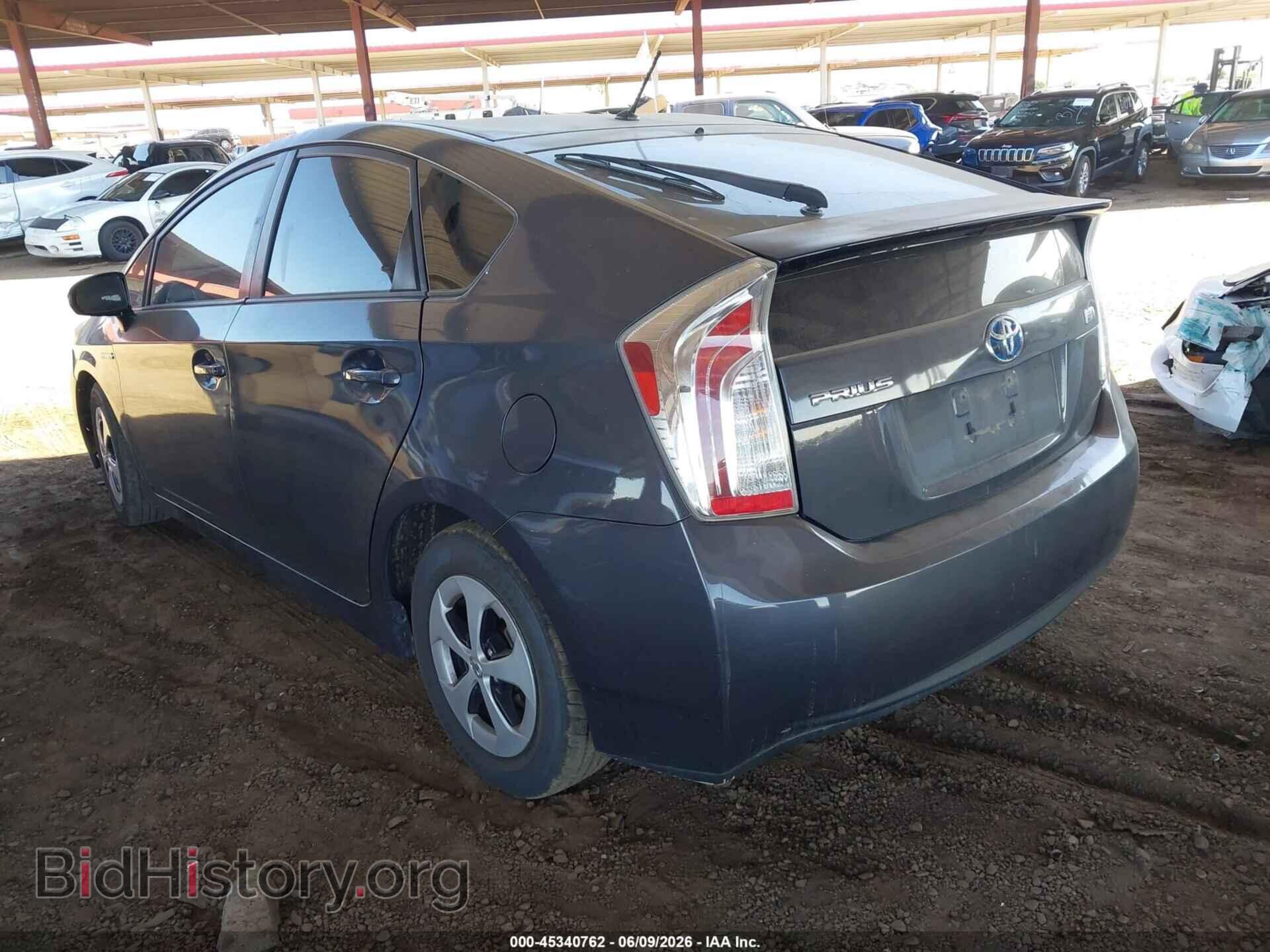 2013 TOYOTA PRIUS - VIN: JTDKN3DU2D1672781 - Фото 3