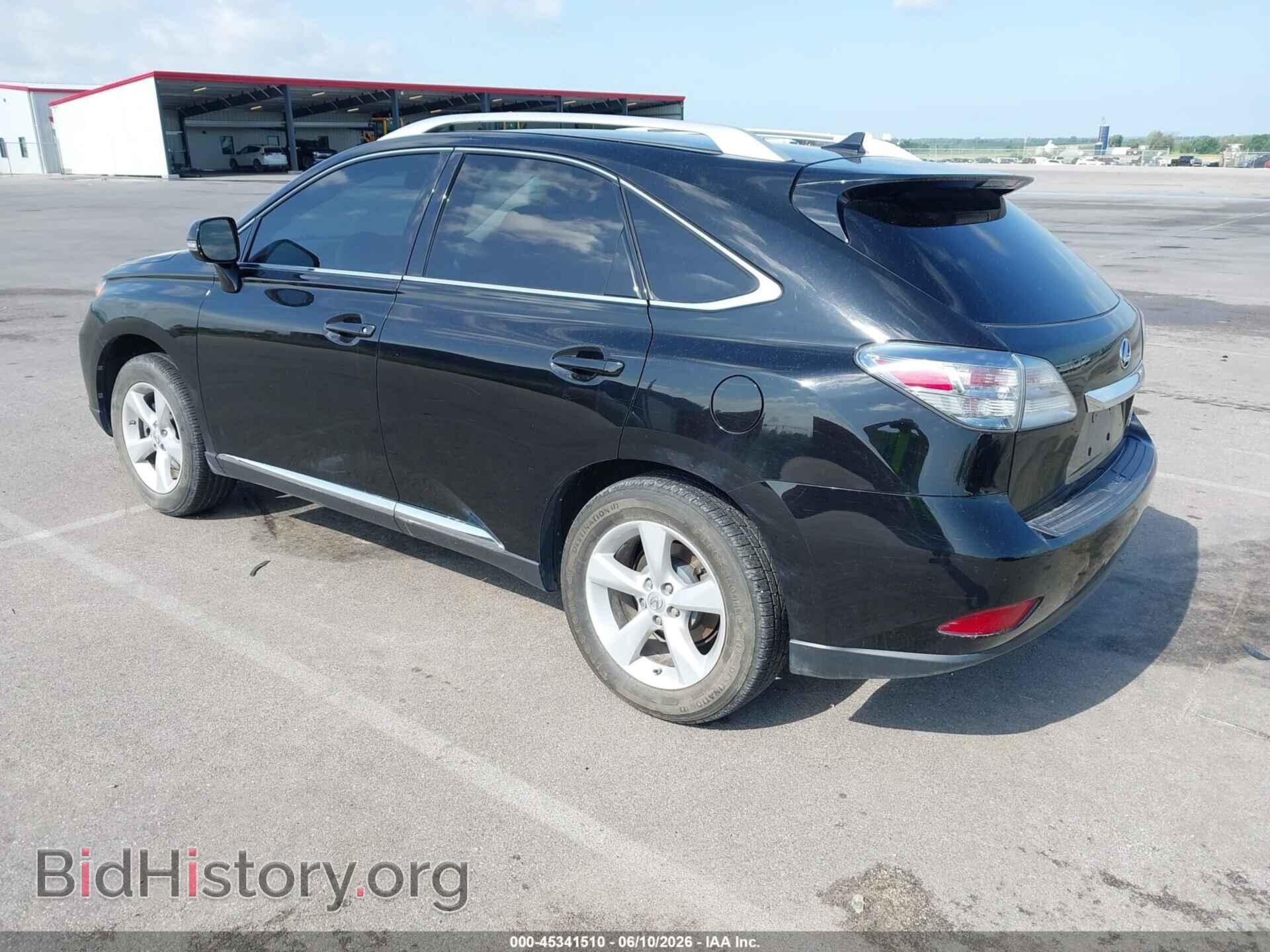 2011 LEXUS RX 350 - VIN: 2T2BK1BA3BC118076 - Фото 3
