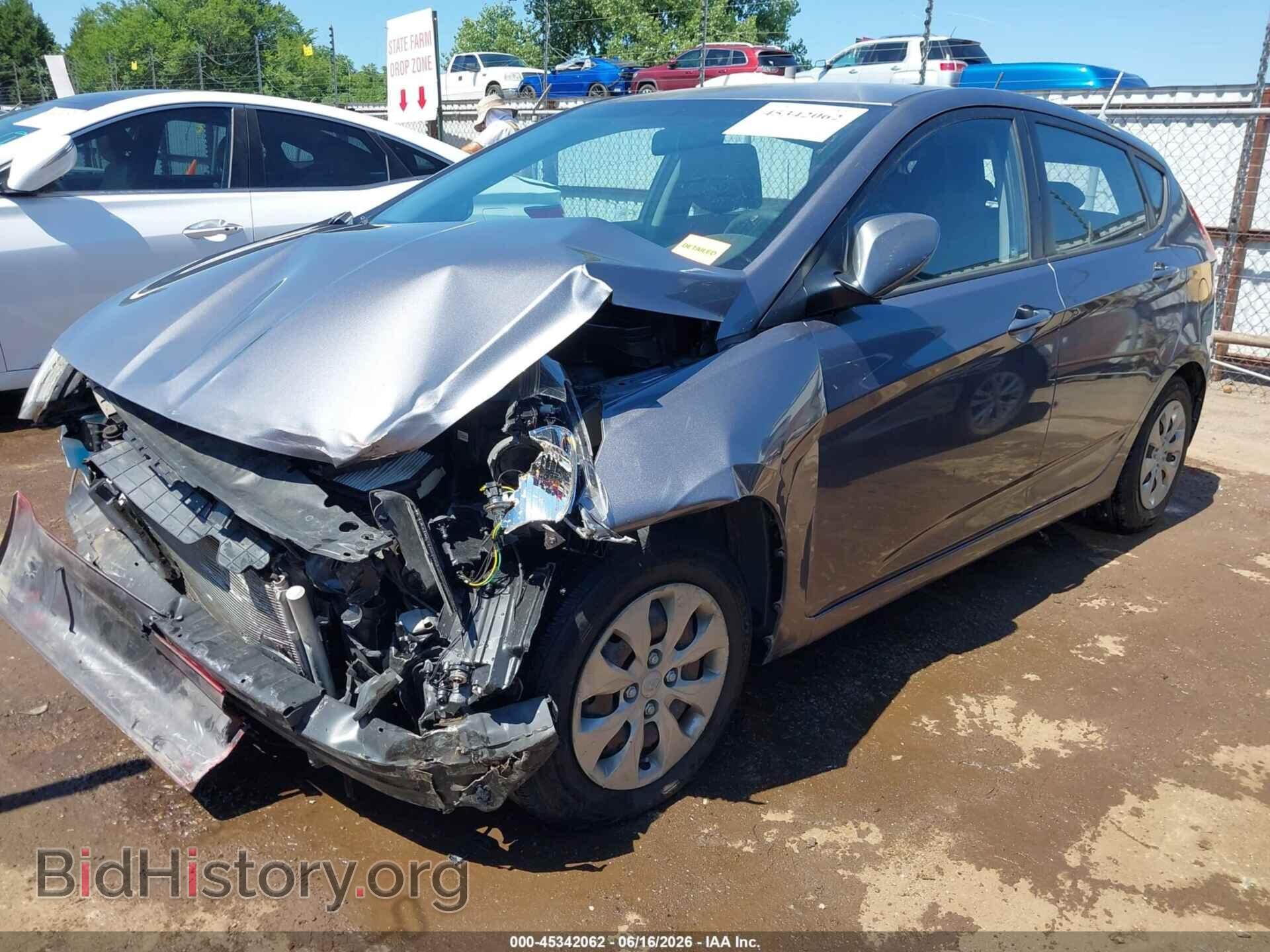 2016 HYUNDAI ACCENT - VIN: KMHCT5AE3GU244090 - Фото 2