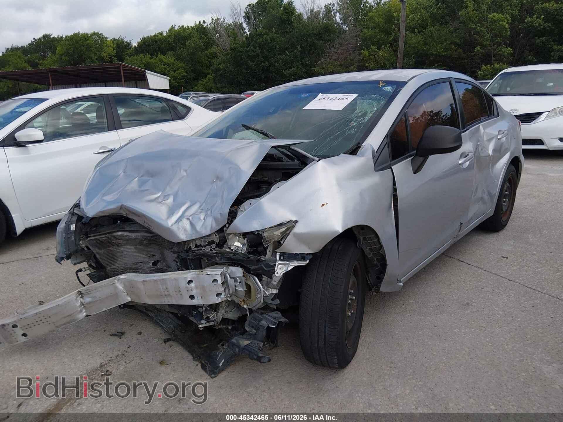 2013 HONDA CIVIC - VIN: 2HGFB2F56DH579453 - Photo 2