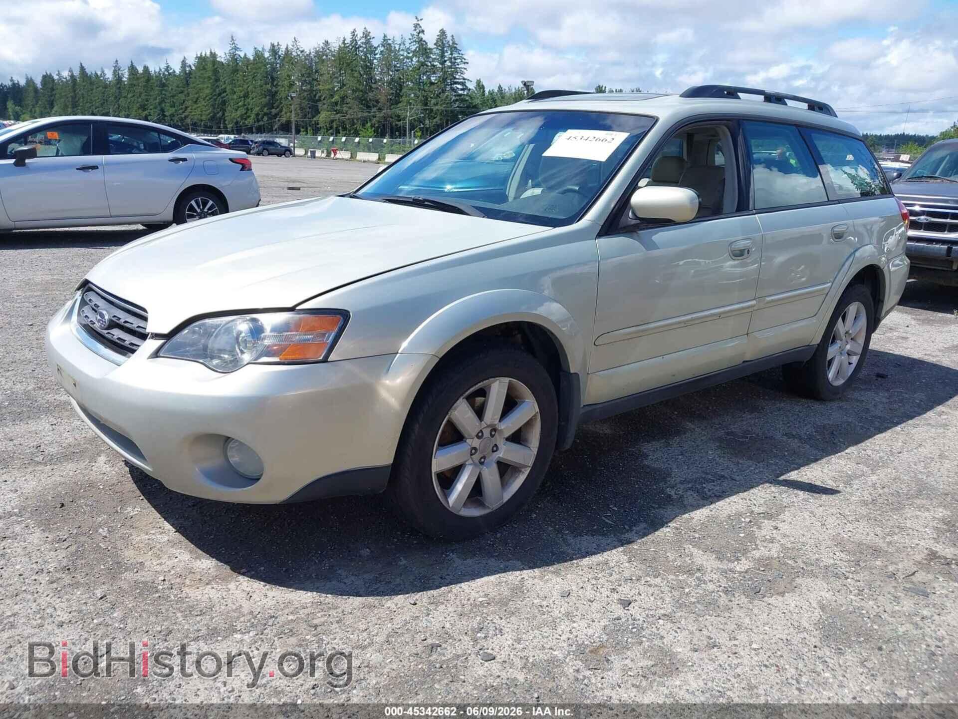 2006 SUBARU OUTBACK - VIN: 4S4BP62C267322388 - Фото 2