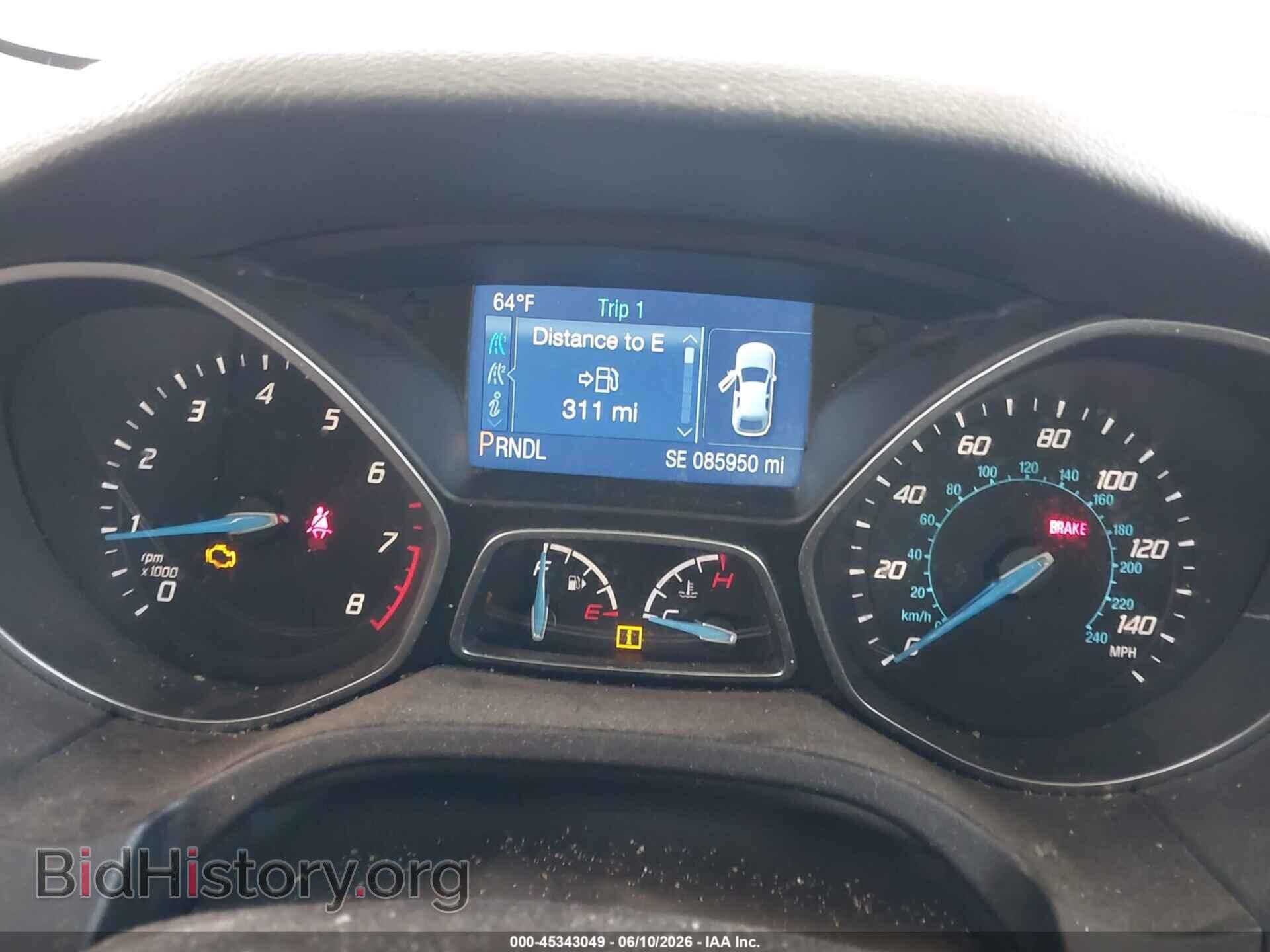 2014 FORD FOCUS - VIN: 1FADP3F20EL321815 - Фото 7