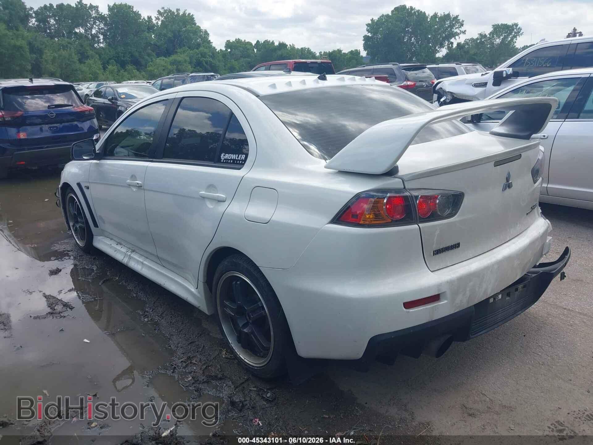 2010 MITSUBISHI LANCER EVOLUTION - VIN: JA32W6FVXAU034002 - Photo 3