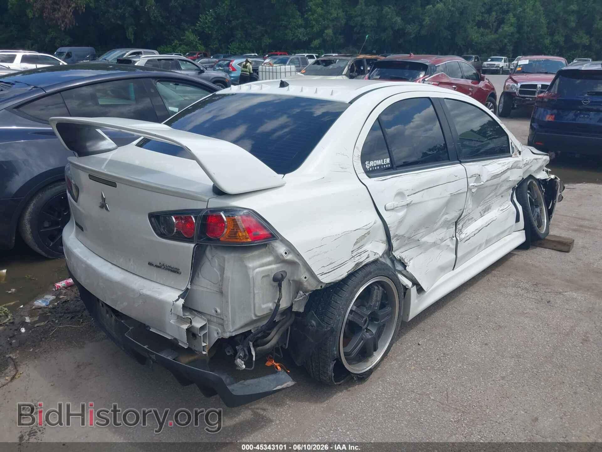 2010 MITSUBISHI LANCER EVOLUTION - VIN: JA32W6FVXAU034002 - Photo 4
