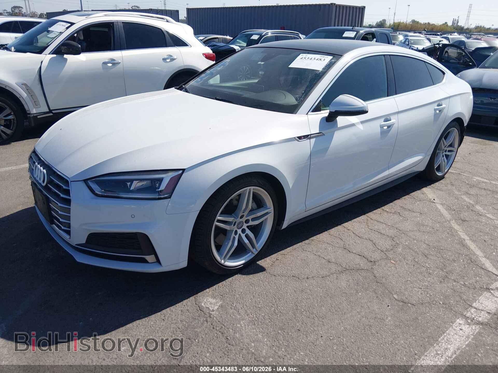 2018 AUDI A5 - VIN: WAUENCF57JA111469 - Фото 2