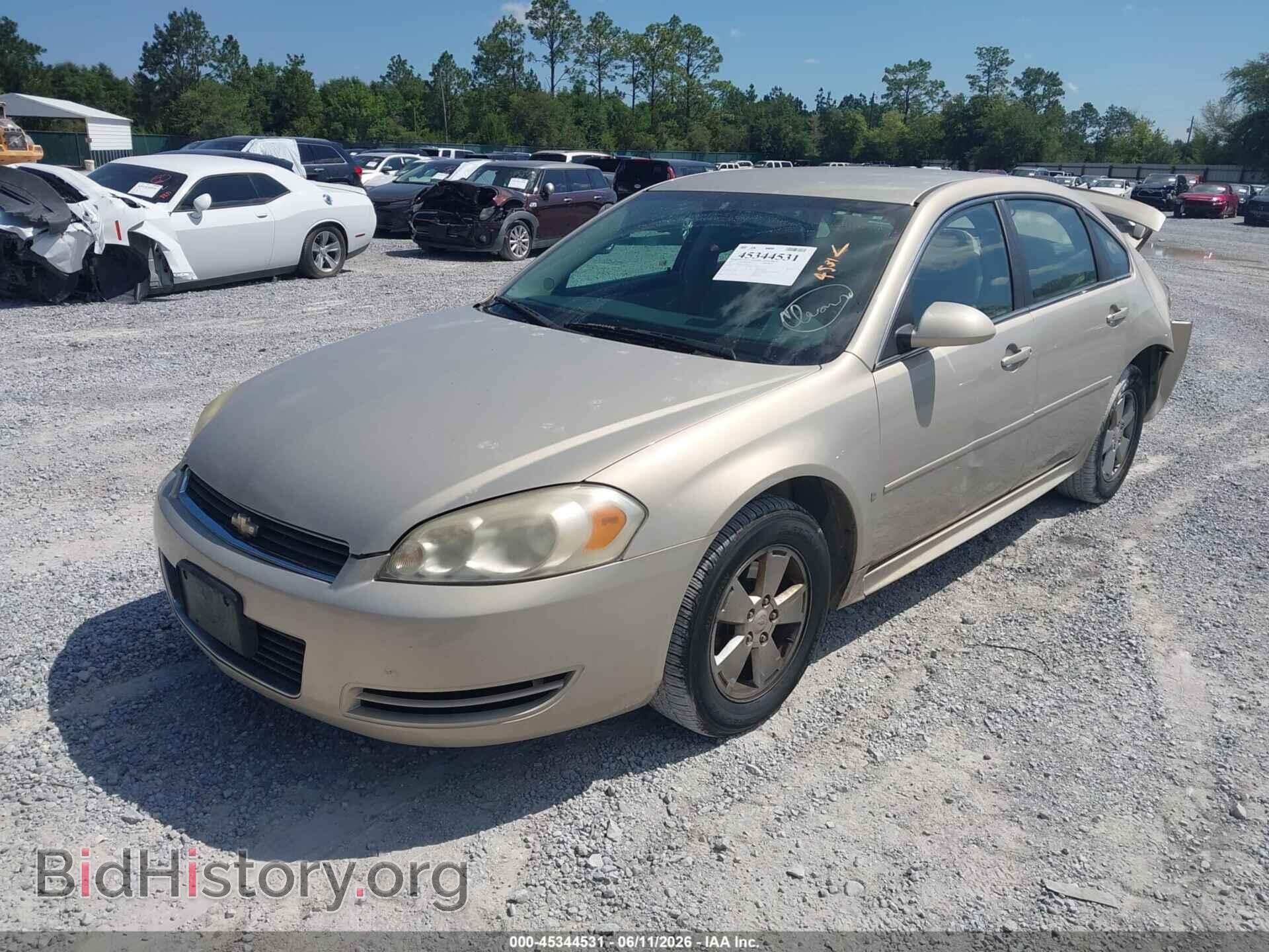 2010 CHEVROLET IMPALA - VIN: 2G1WB5EK7A1100834 - Фото 2