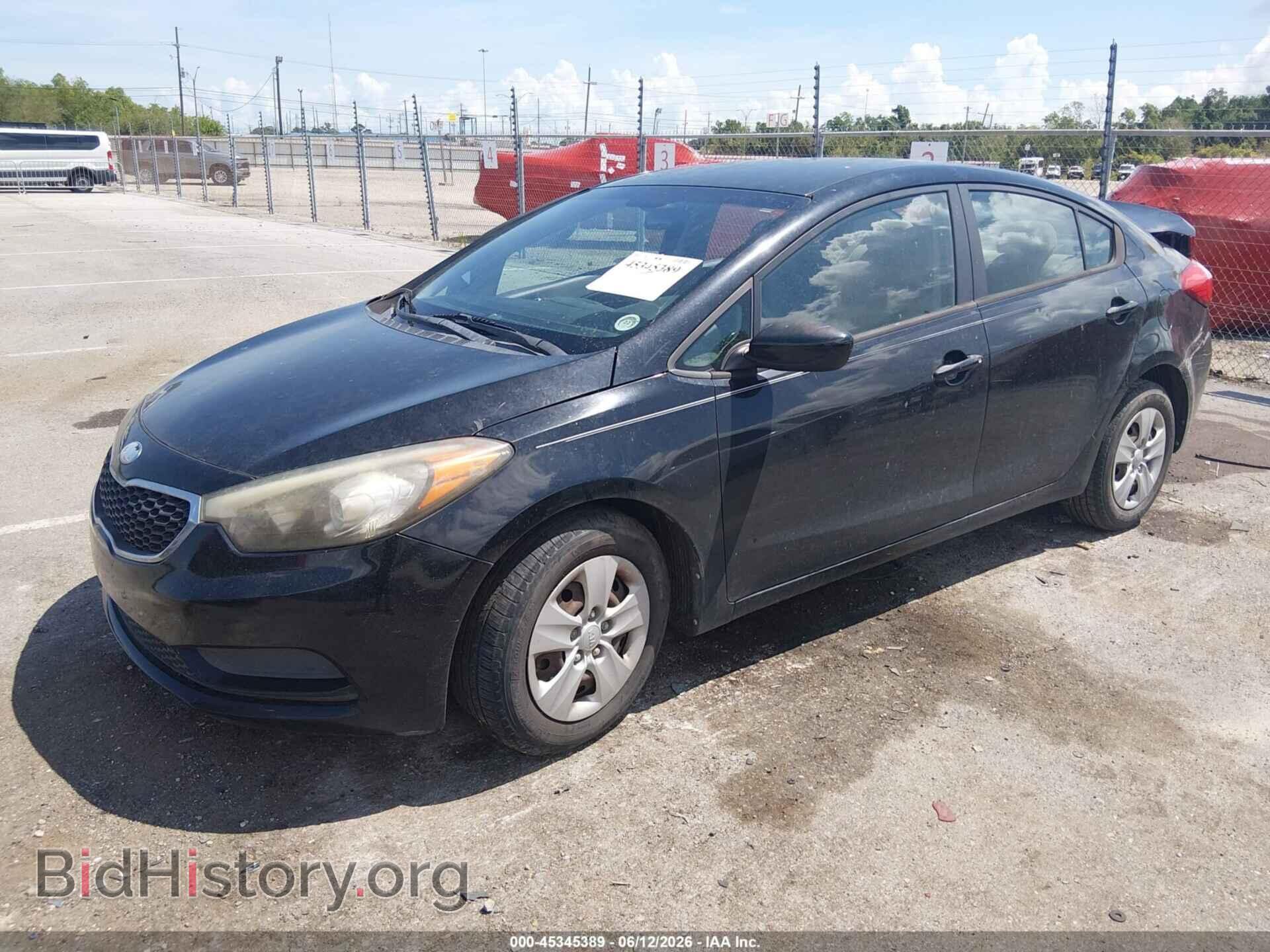 2014 KIA FORTE - VIN: KNAFK4A69E5145463 - Фото 2