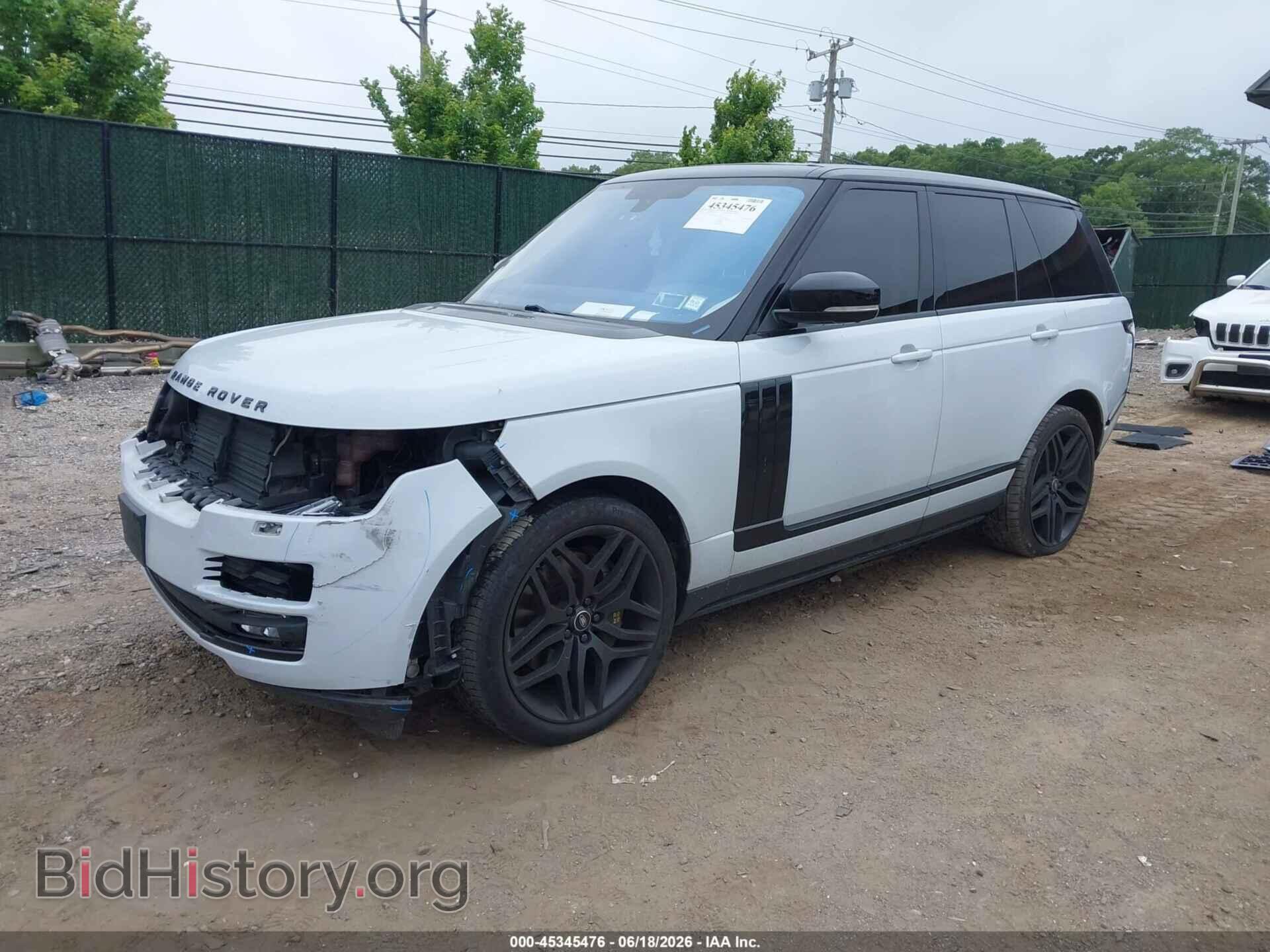 2016 LAND ROVER RANGE ROVER - VIN: SALGS2VF0GA257254 - Фото 2