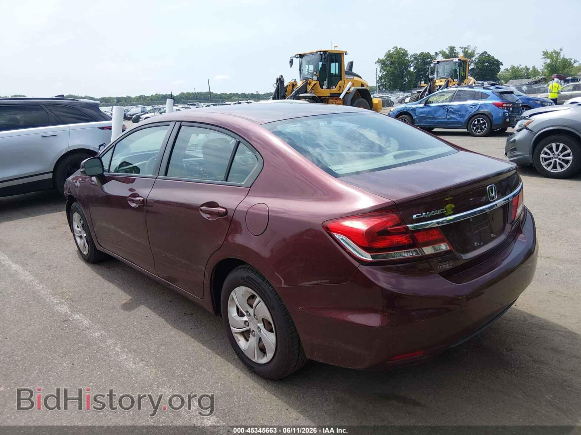 2013 HONDA CIVIC - VIN: 19XFB2F55DE267196 - Фото 3