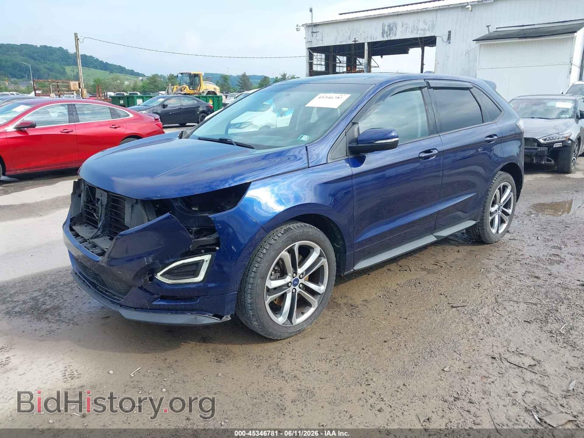 2016 FORD EDGE - VIN: 2FMPK4AP5GBB03205 - Фото 2
