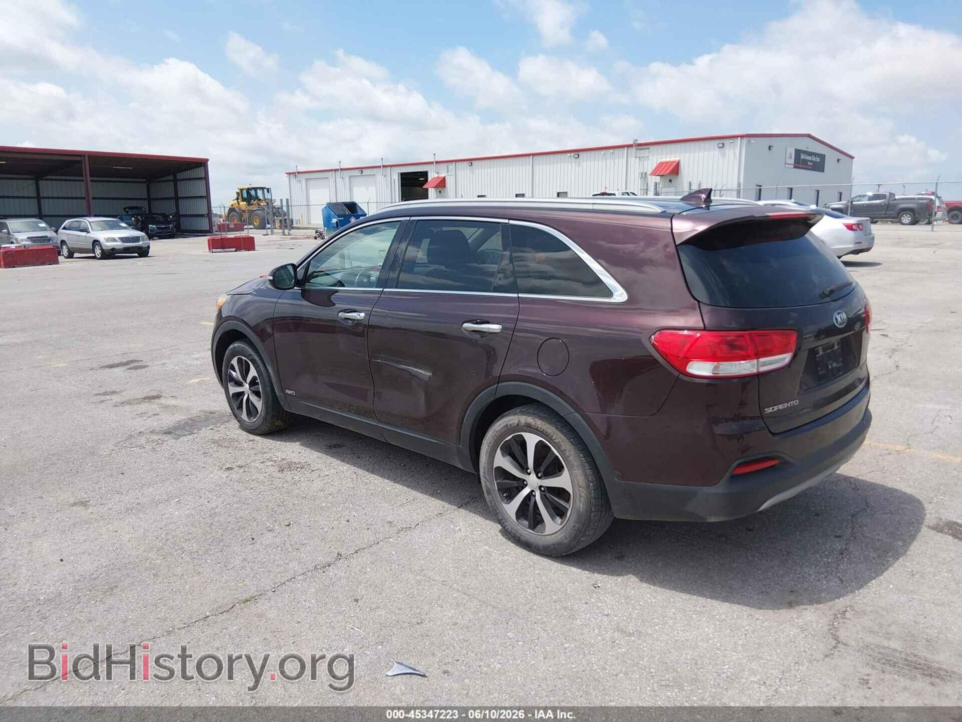 2016 KIA SORENTO - VIN: 5XYPHDA16GG016519 - Фото 3
