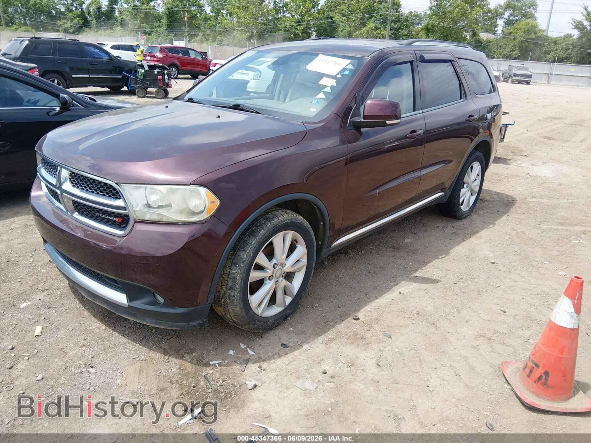 2012 DODGE DURANGO - VIN: 1C4RDJDG6CC336926 - Фото 2