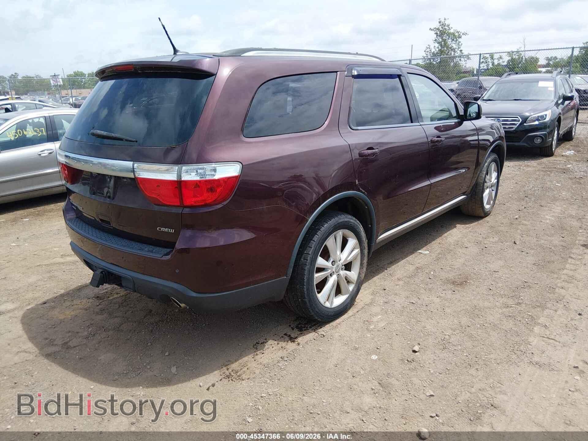 2012 DODGE DURANGO - VIN: 1C4RDJDG6CC336926 - Фото 4