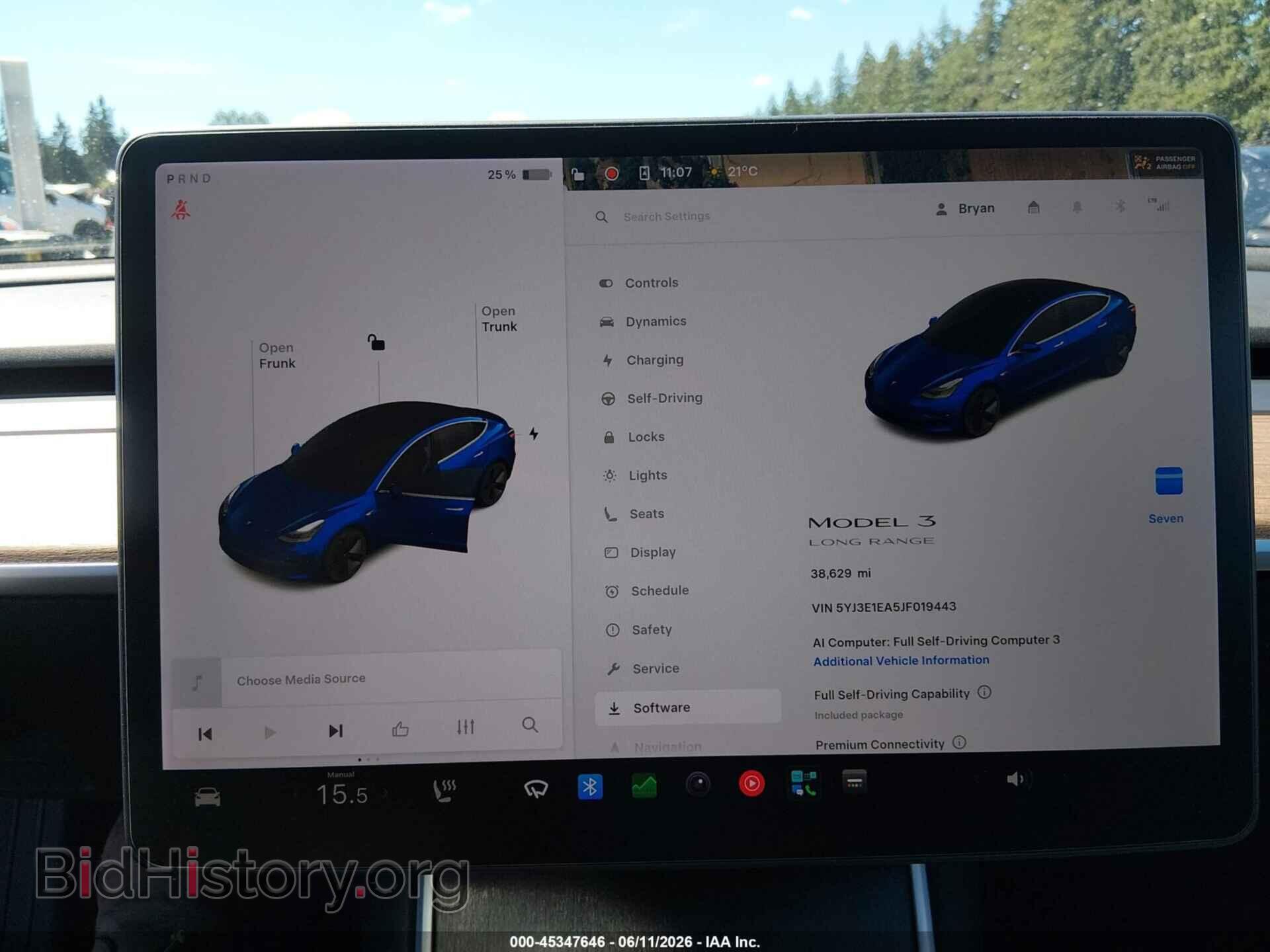 2018 TESLA MODEL 3 - VIN: 5YJ3E1EA5JF019443 - Photo 7