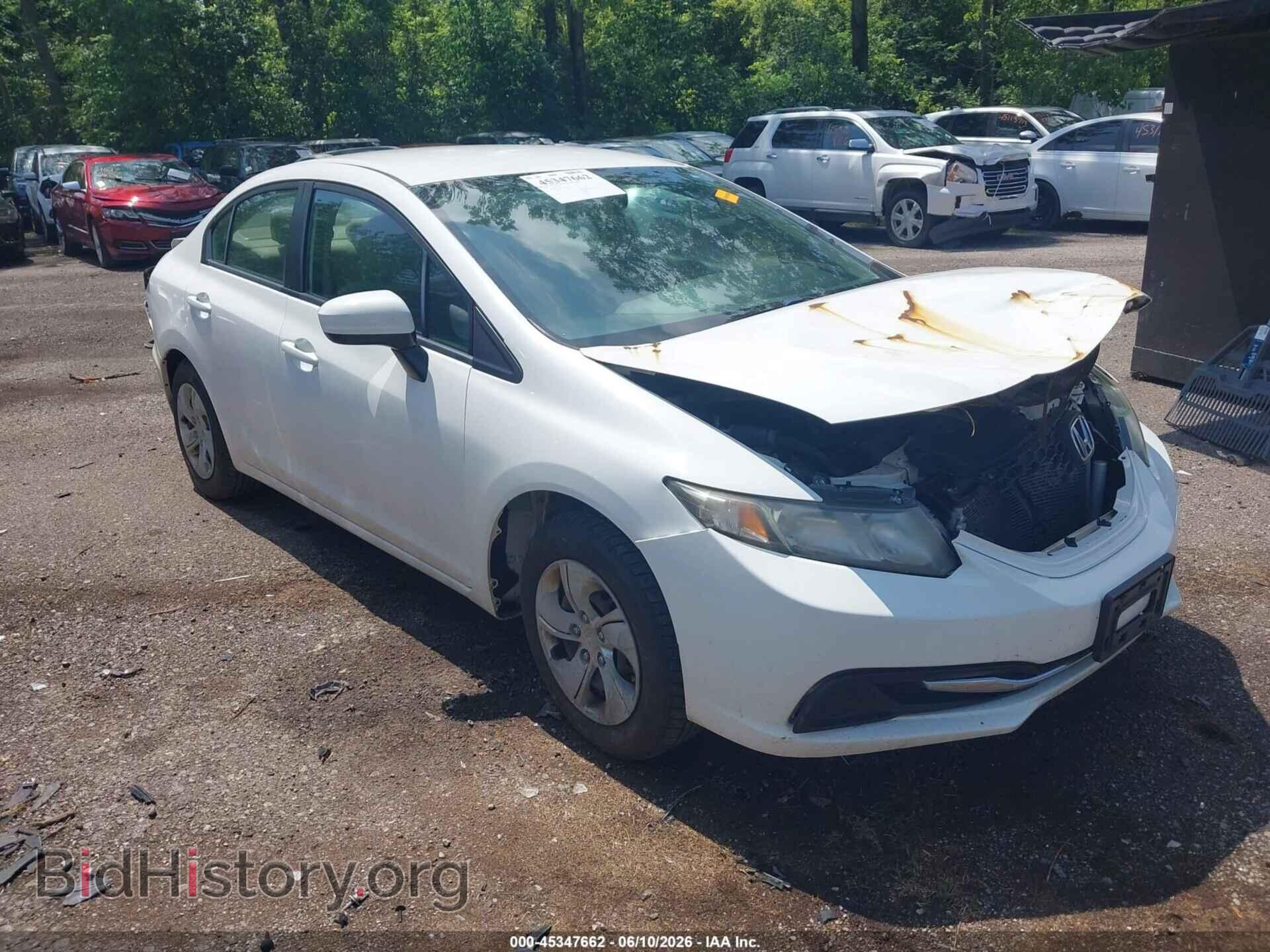 Фотография 19XFB2F58EE016898 - HONDA CIVIC 2014